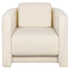 Fernandine II Swivel Armchair Bouclé Brass, InsidherLand by Joana Santos Barbosa