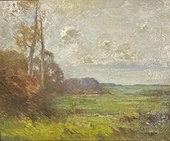 Fernando A. Carter, American 1855-1931, Tonalist Landscape dated 1917