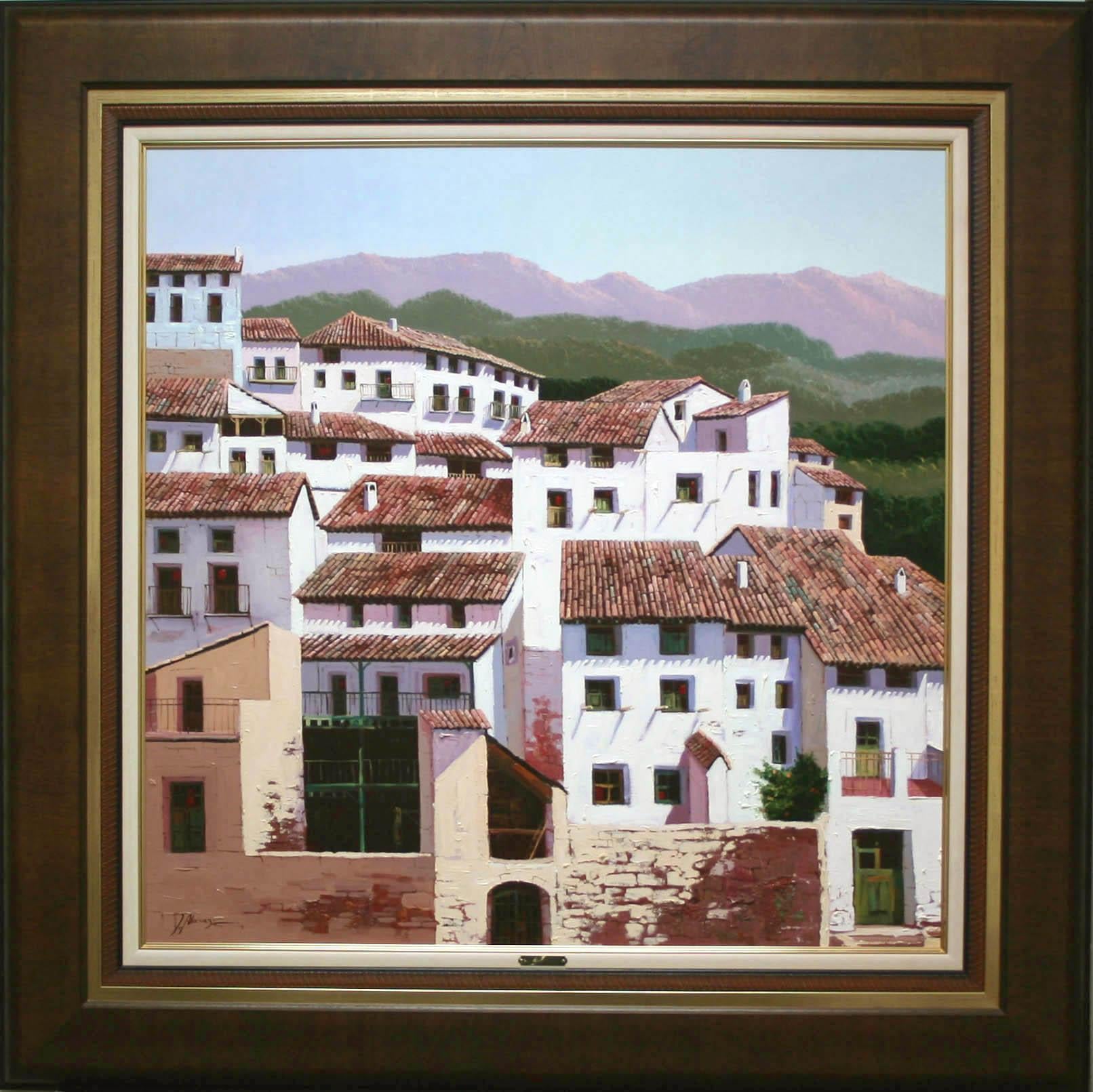 Fernando Alcaraz Landscape Painting - Views of Spain