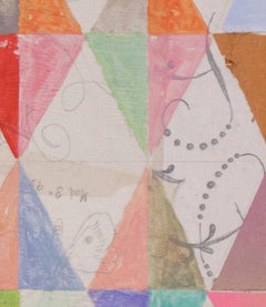 Allegro - XXIe siècle, contemporain, collage, géométrie, coloré