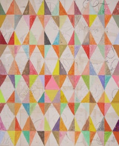 Allegro – 21. Jahrhundert, Zeitgenössisch, Collage, Geometrie, farbenfrohe