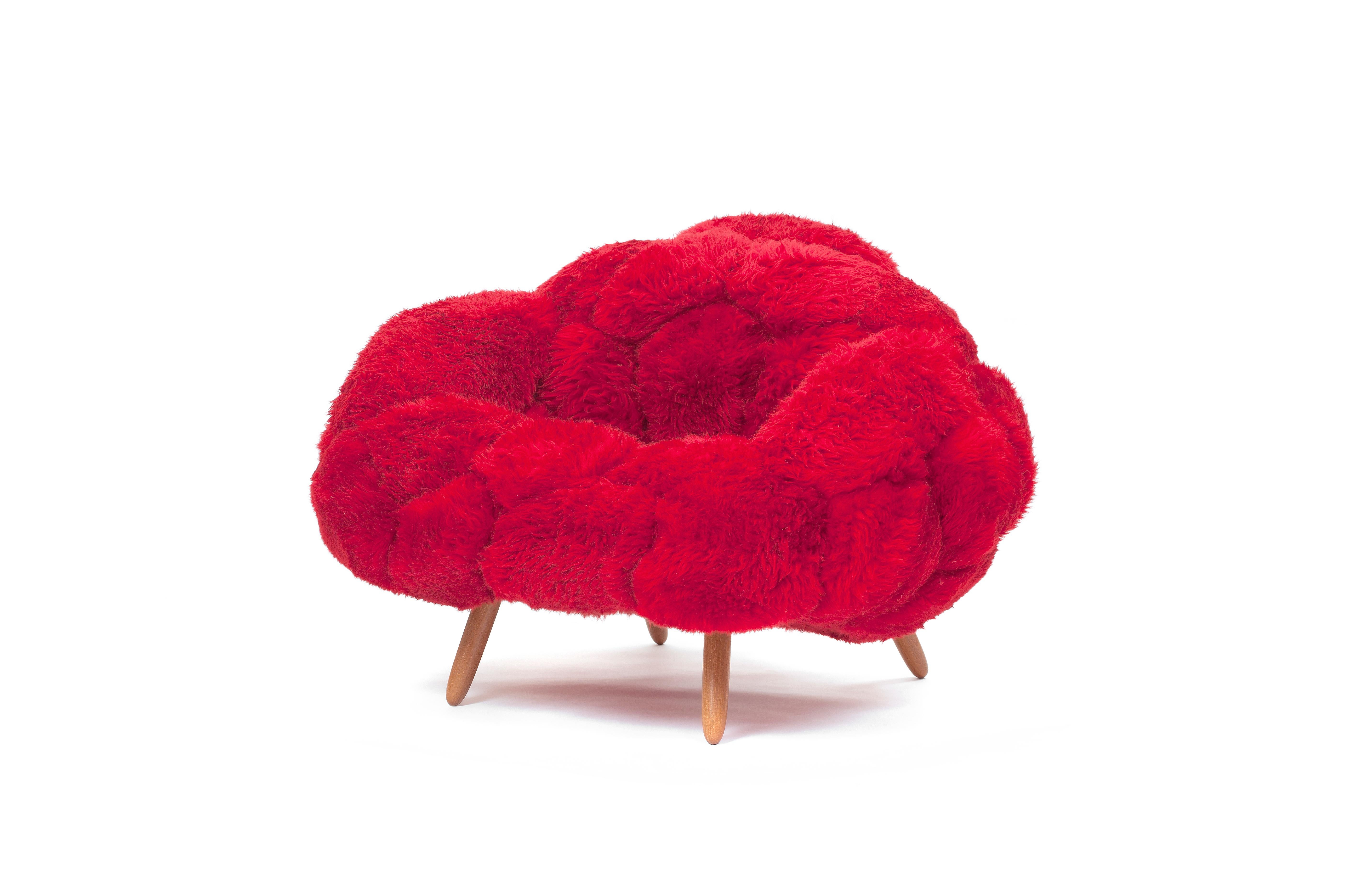 XXIe siècle et contemporain Fernando et Humberto Campana, « Fauteuilolotas « Red », 2018 en vente