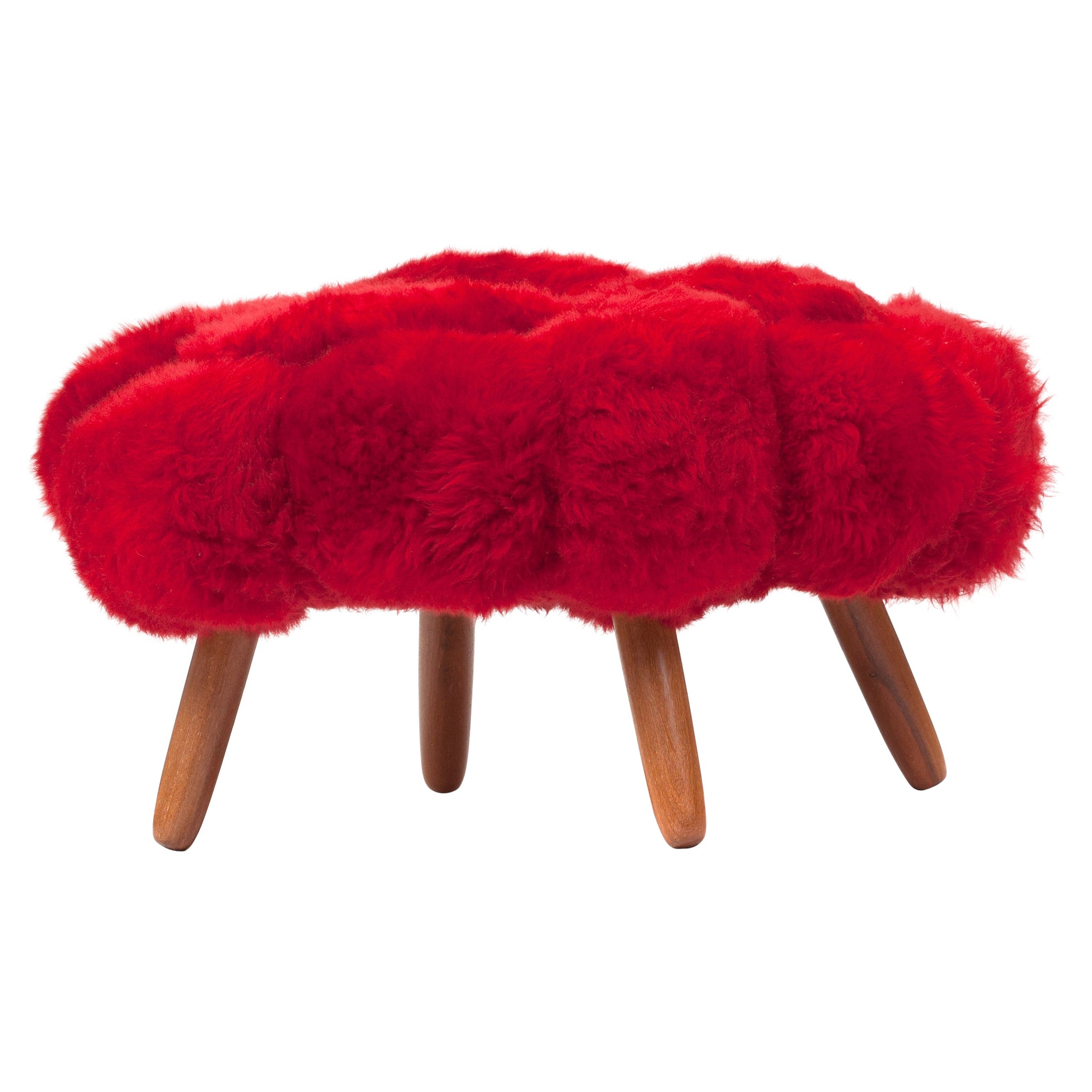 Fernando and Humberto Campana, "Bolotas Puff 'Red'", 2018
