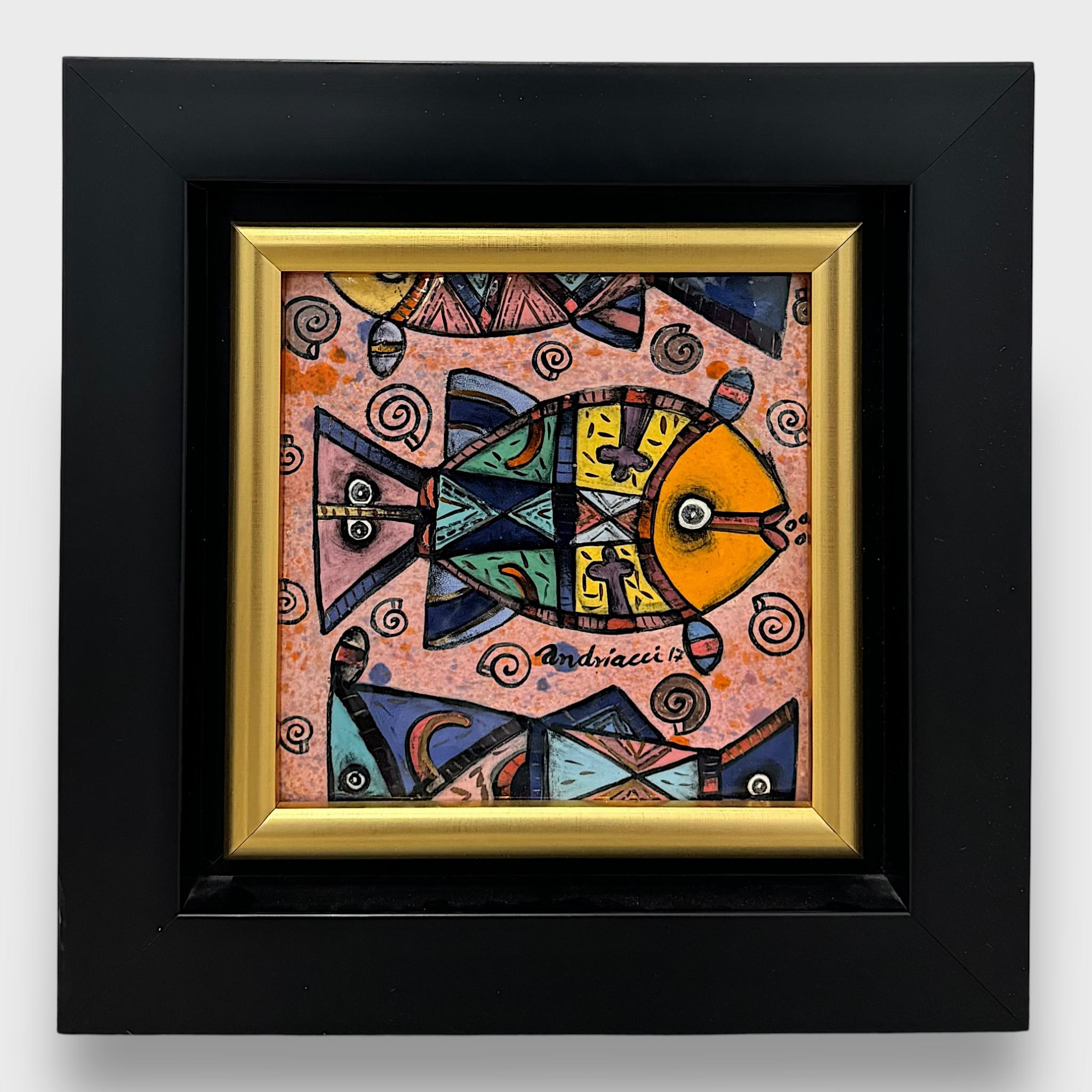 FERNANDO ANDRIACCI AT THE BOTTOM OF THE SEA - FISH - Mixed Media Art by Fernando Andriacci