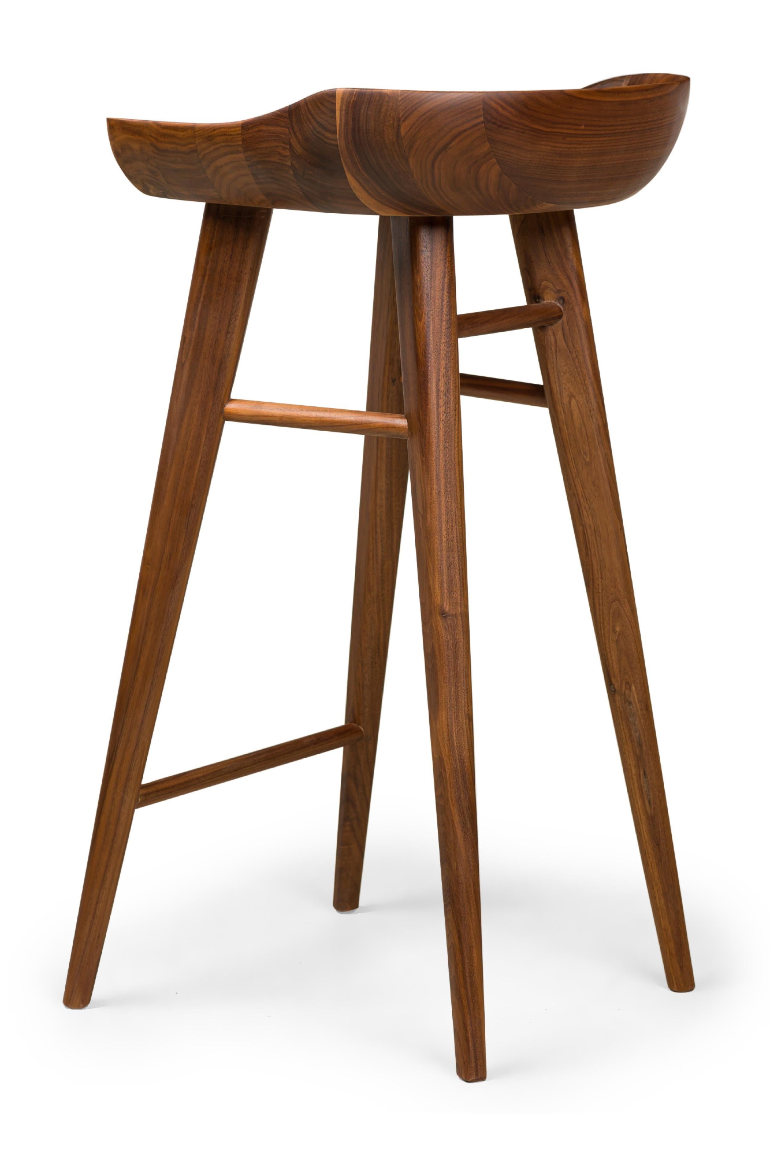 Fernando Biomorphic Barstools by Newel Modern In Good Condition For Sale In New York, NY