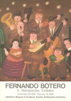 Los Musicos By Fernando Botero