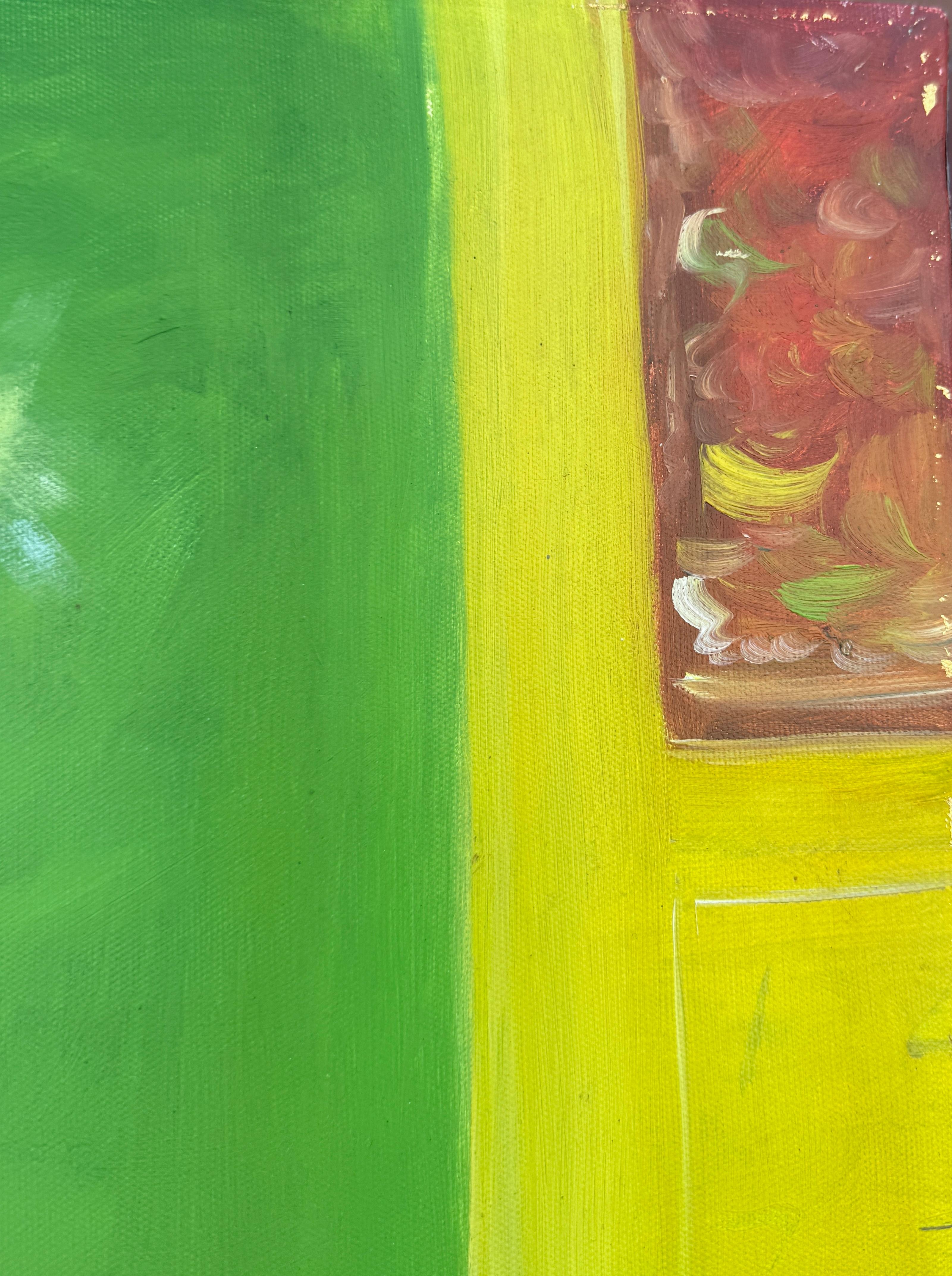 Femme assise en bleu huile sur toile en vente 1