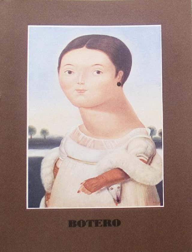 Fernando Botero - Festival Mondail du Theatre, Huge Poster on Panel by ...