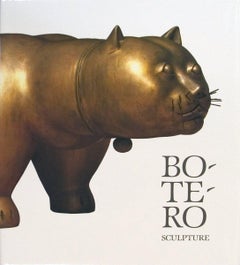 1986 Fernando Botero 'Botero Sculpture' Contemporary Gold France Book