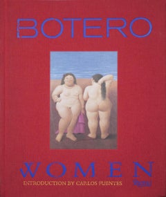 2003 After Fernando Botero 'Botero Women' Red,Blue,Brown,Yellow,Pink Book