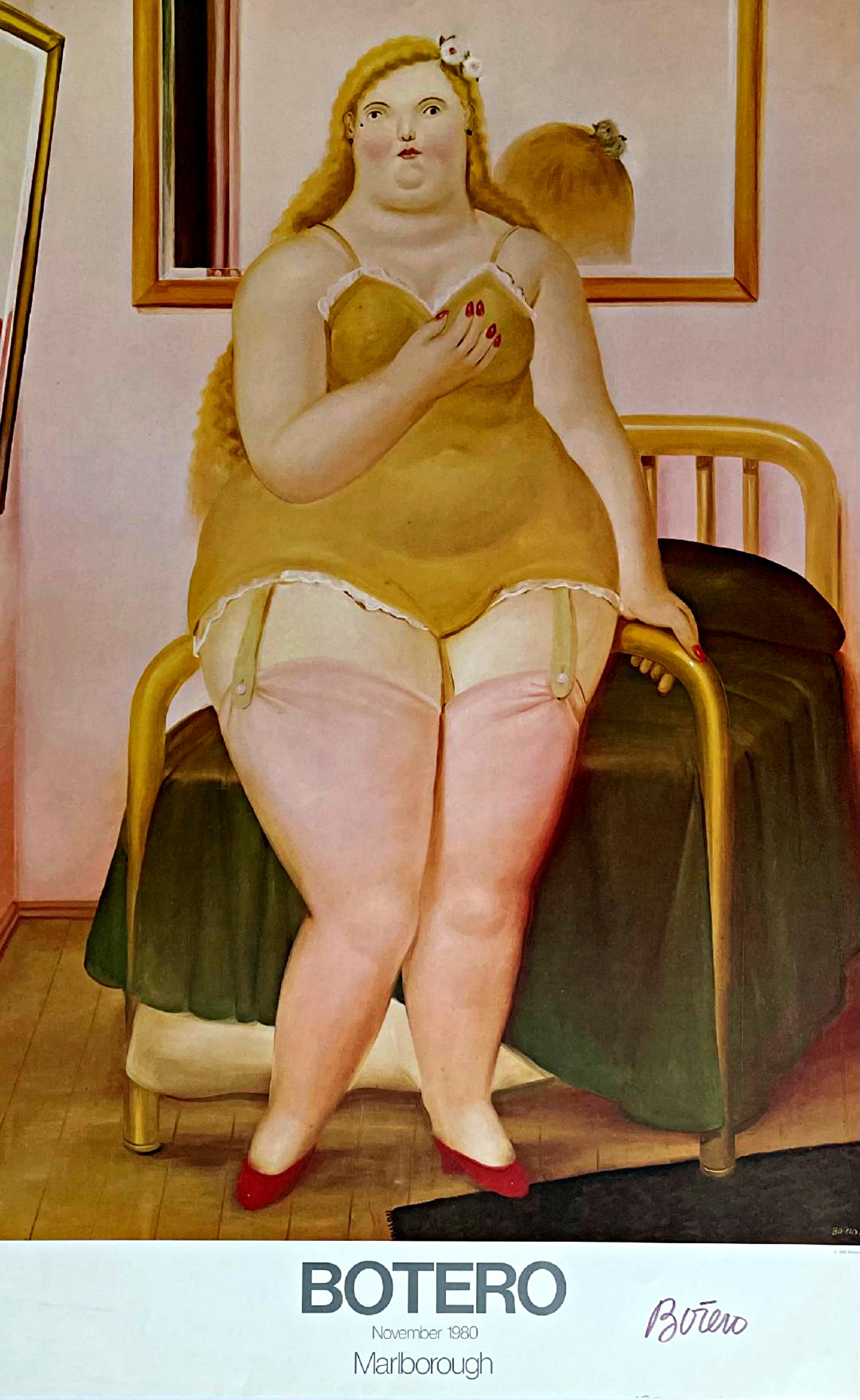 Fernando Botero Abstract Print - Botero (Hand Signed)