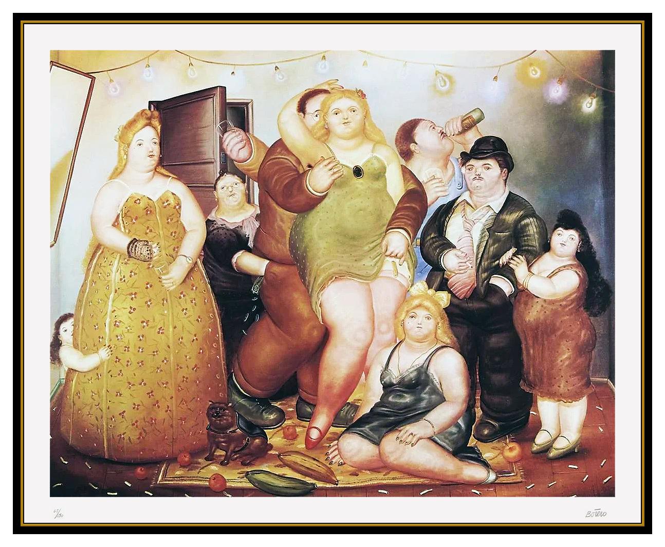 botero signed prints
