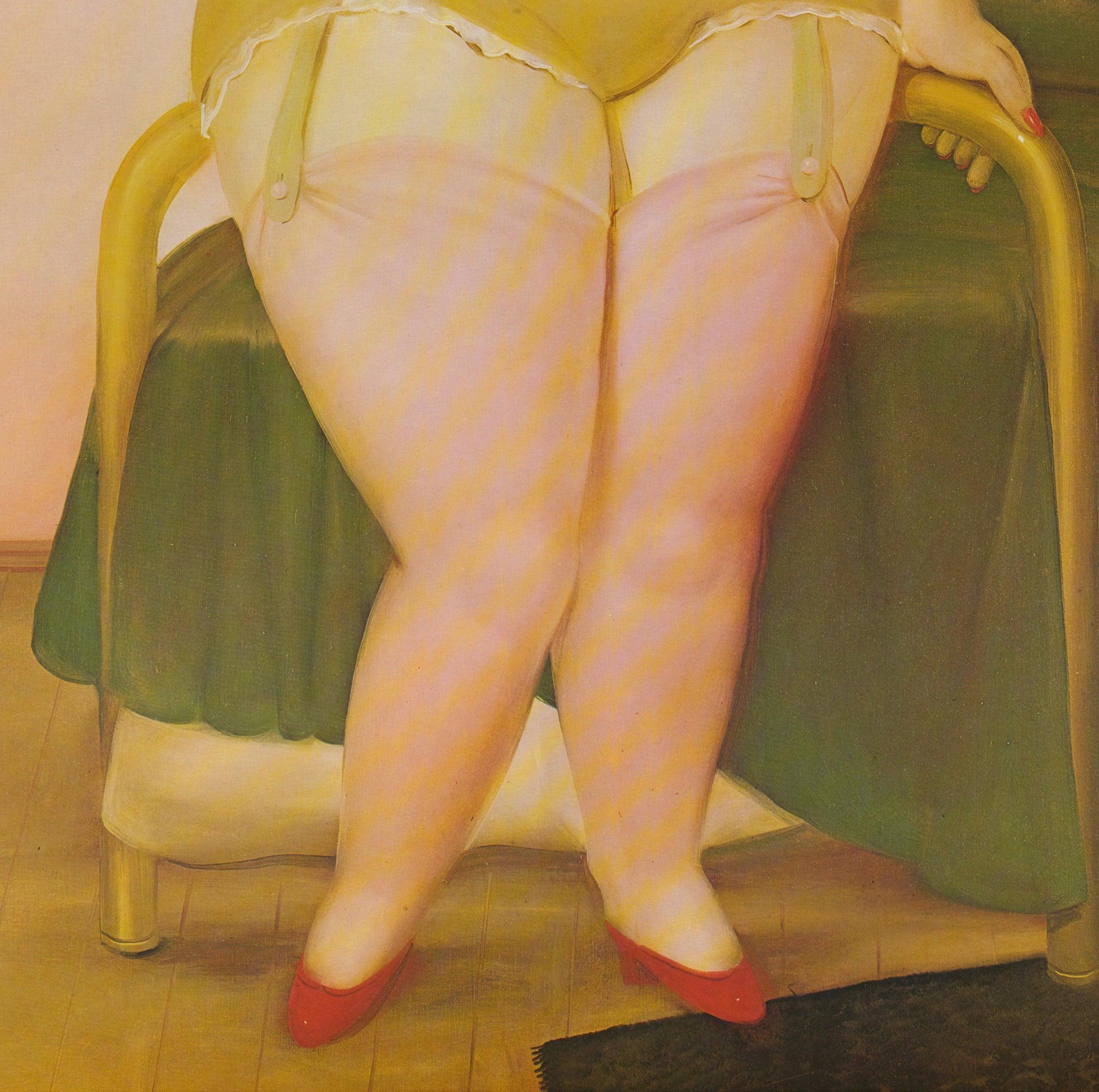 Fernando Botero 'La Cama' 1980, Vintage For Sale 1