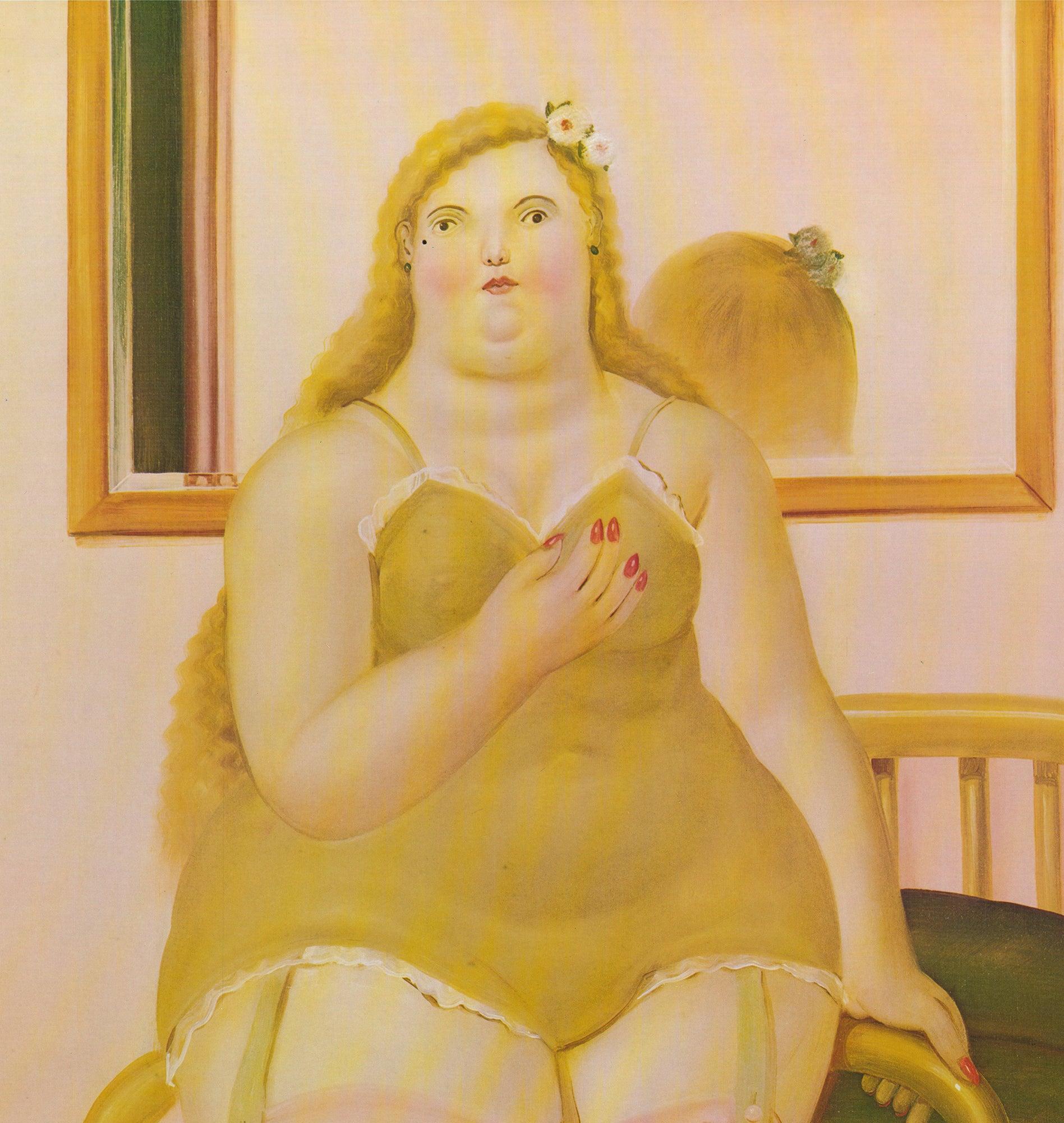 Fernando Botero 'La Cama' 1980, Vintage For Sale 2