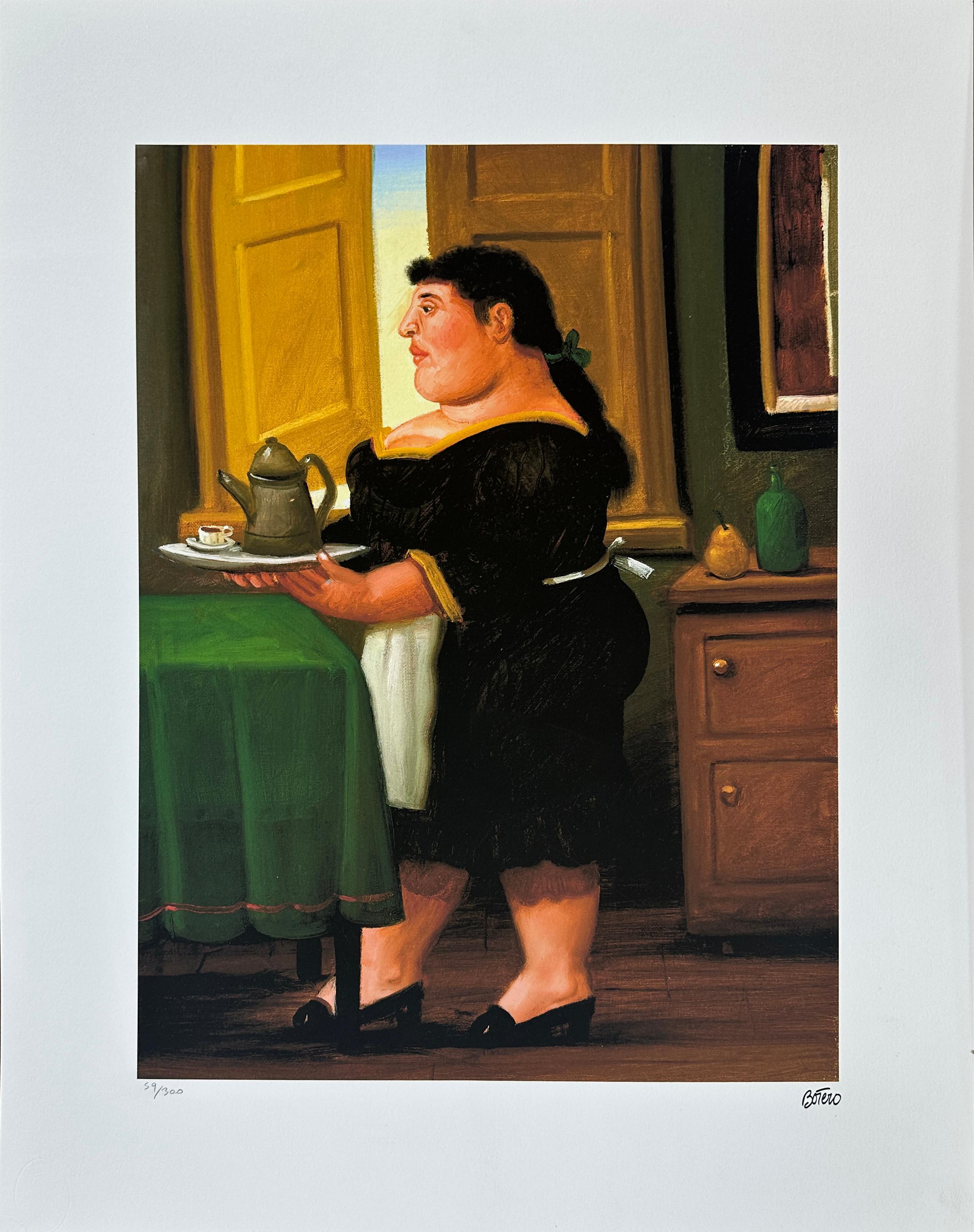 Fernando Botero: La Serveuse