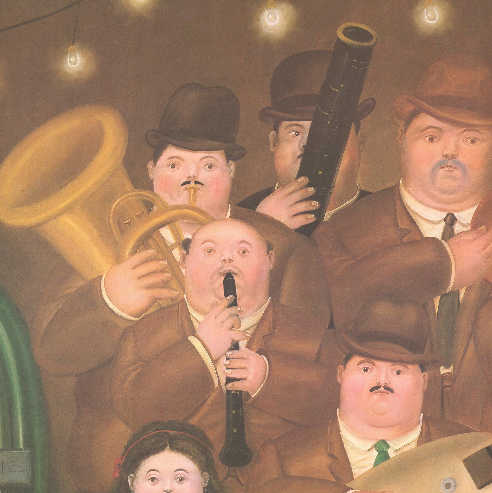 Fernando Botero-Los Músicos Vintage en venta 2