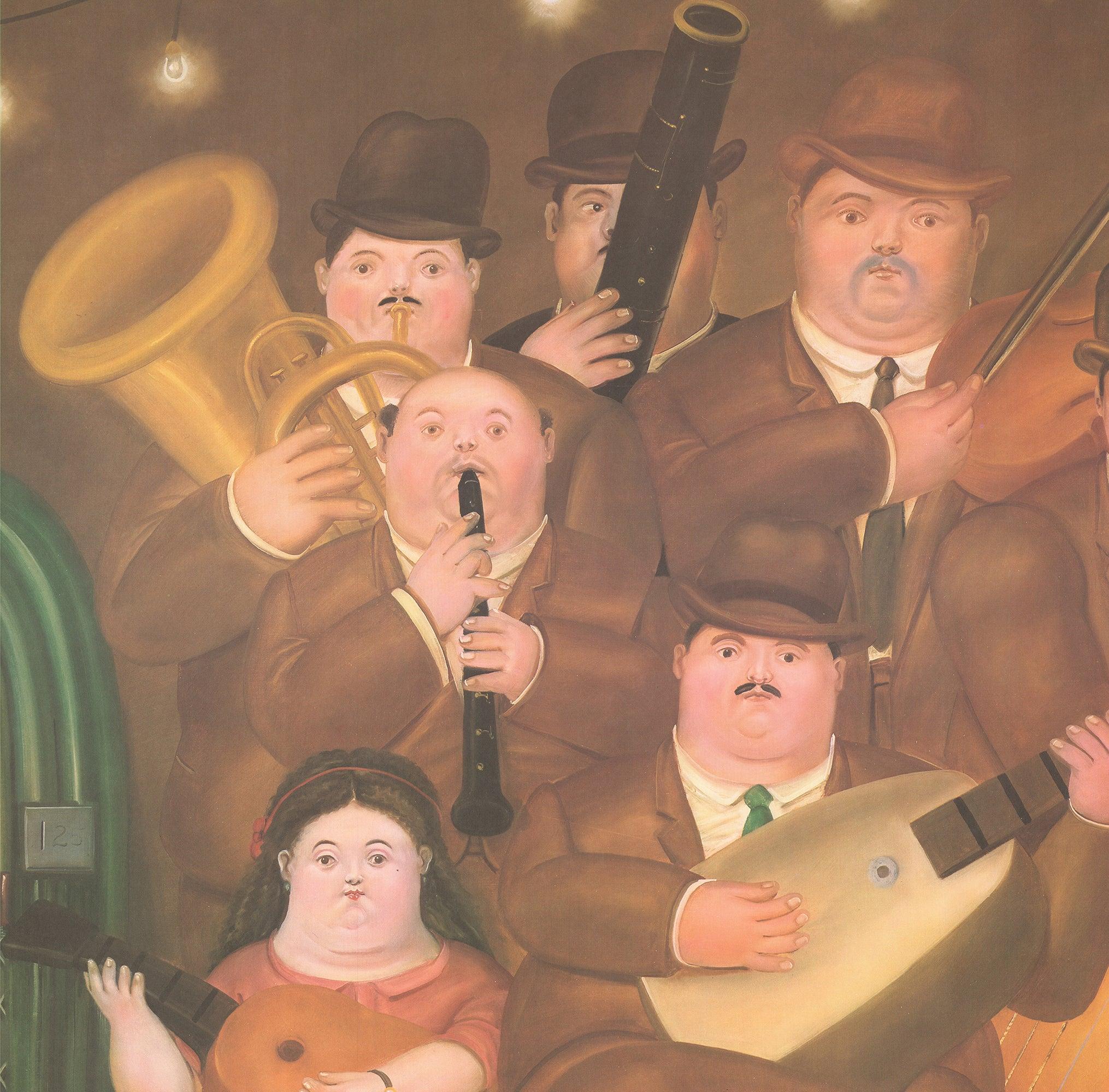 Fernando Botero-Los Músicos Vintage en venta 3