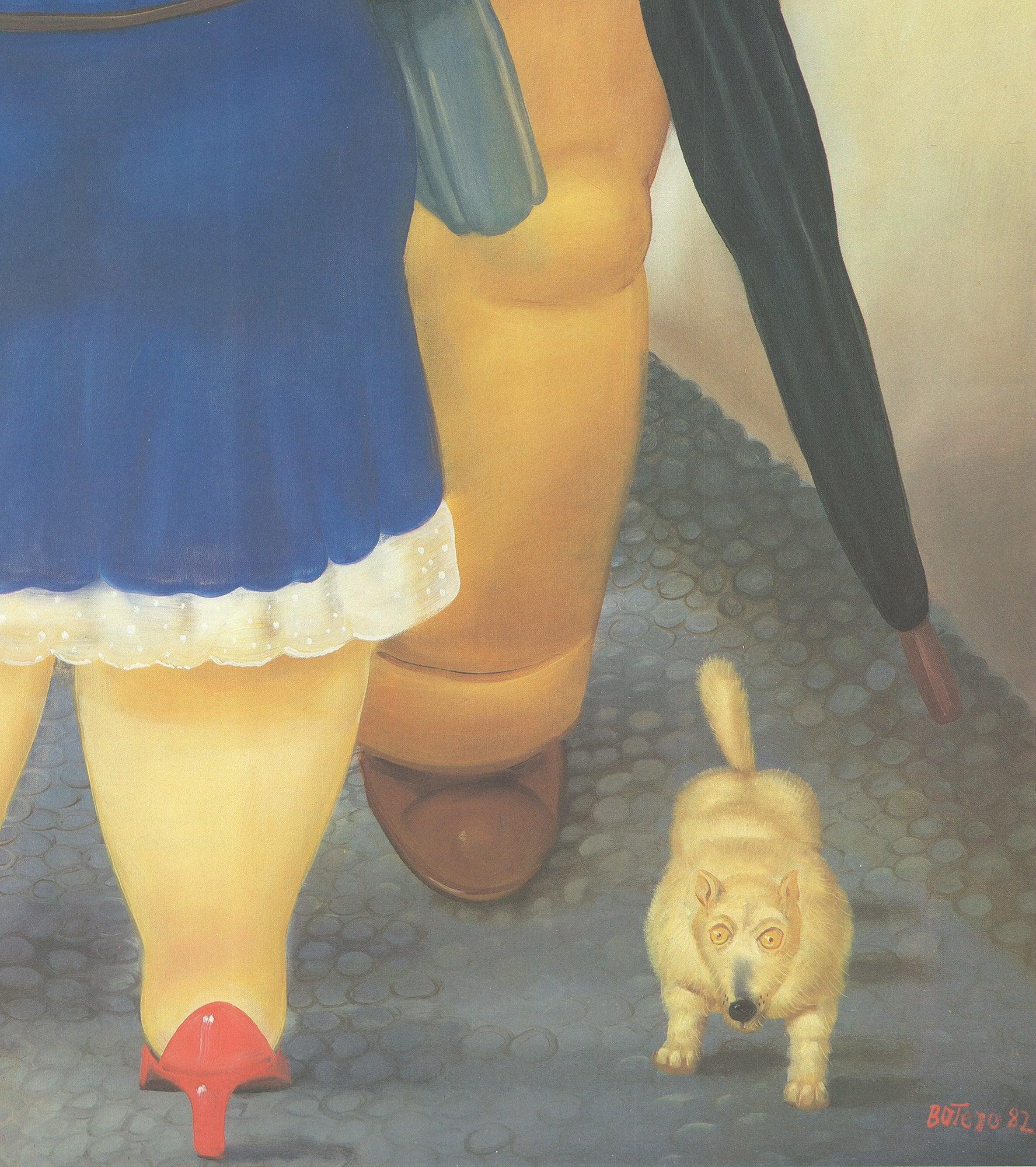 Fernando Botero 'National Holiday' 1987, Vintage For Sale 2