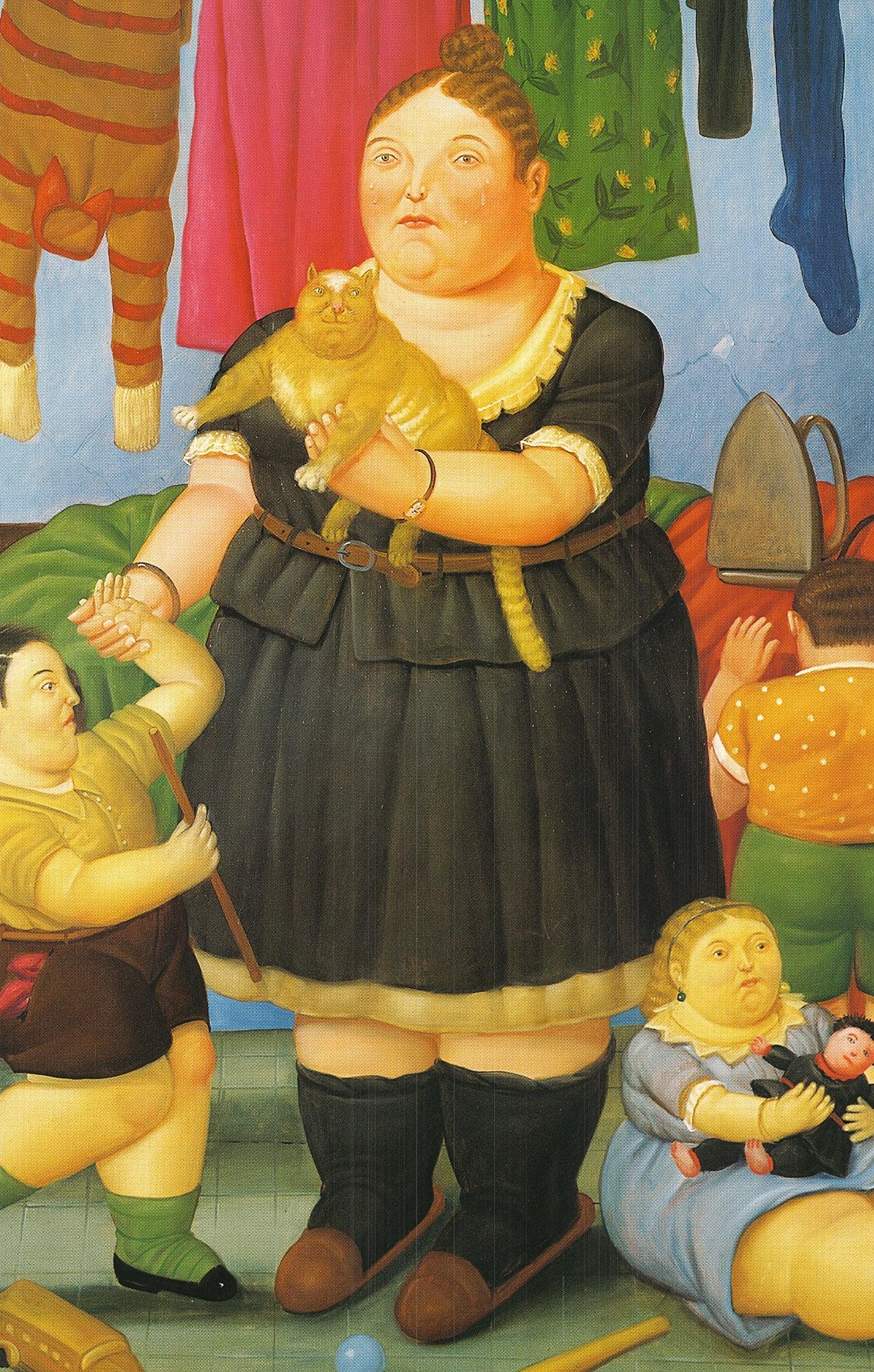 Fernando Botero 'La Veuve' 1998 By en vente 2