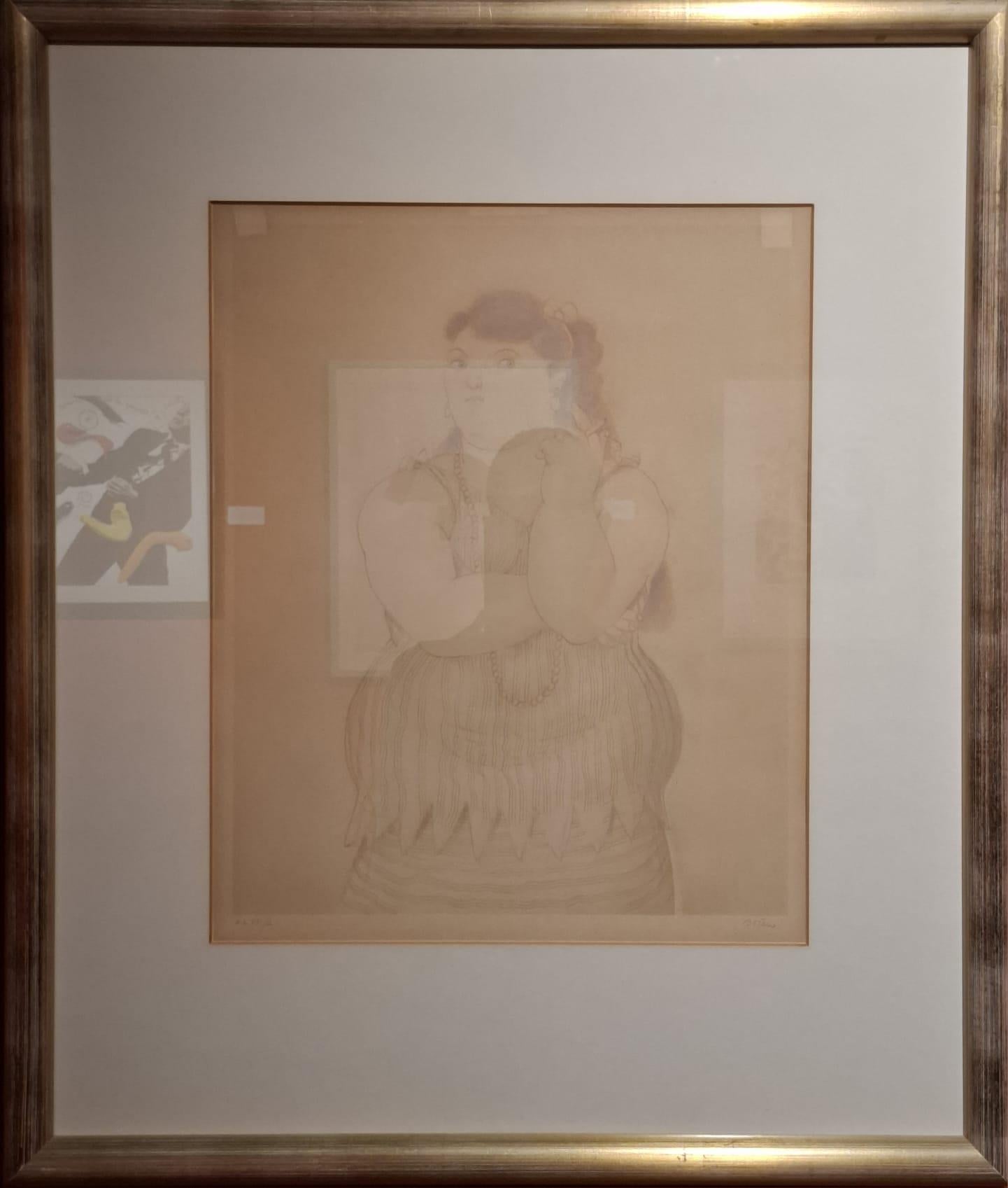 Mujer fumando en venta 1