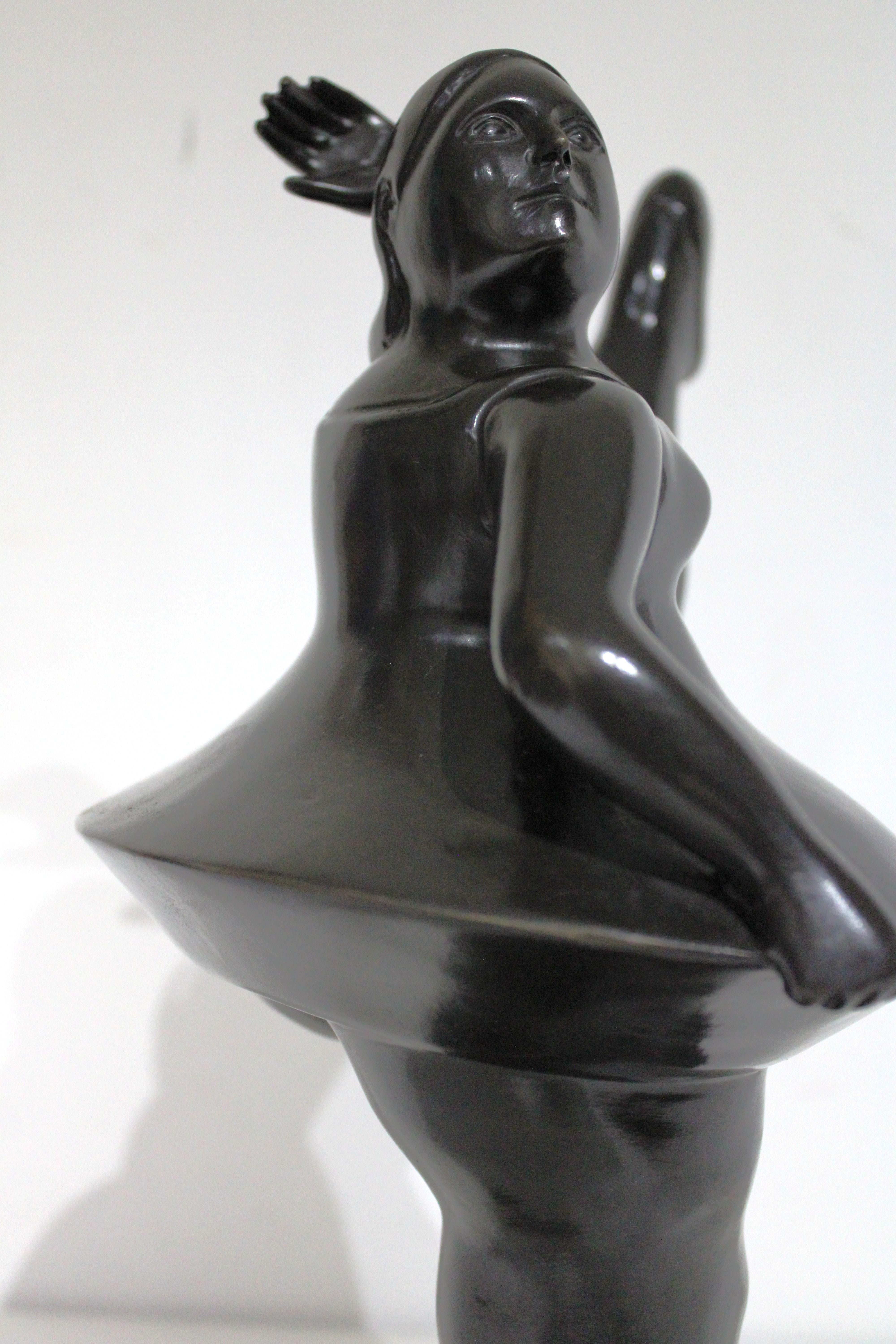 After Botero -Dancer Bronze Sculpture For Sale 7