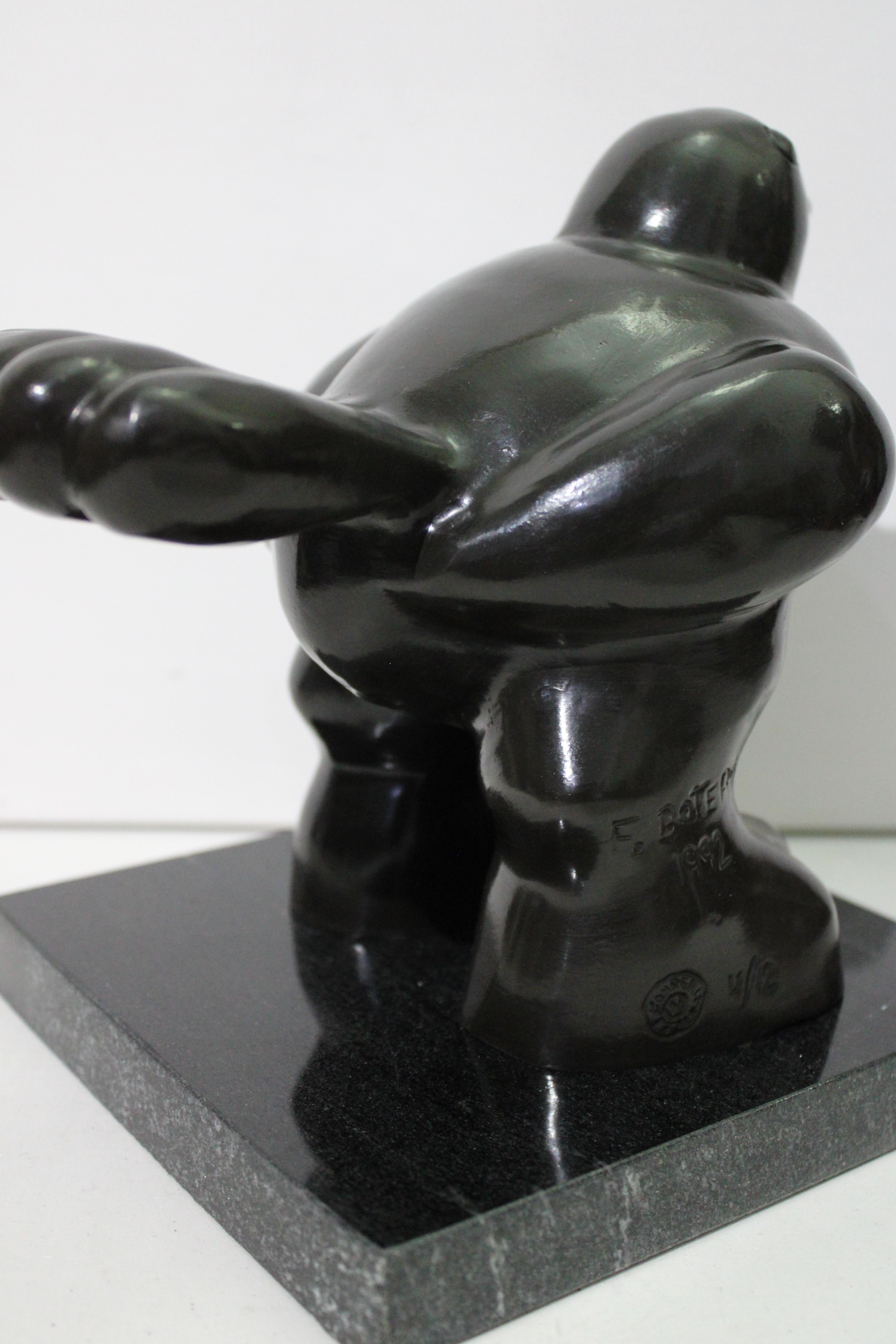After Botero - Small Bird  Sculpture 2
