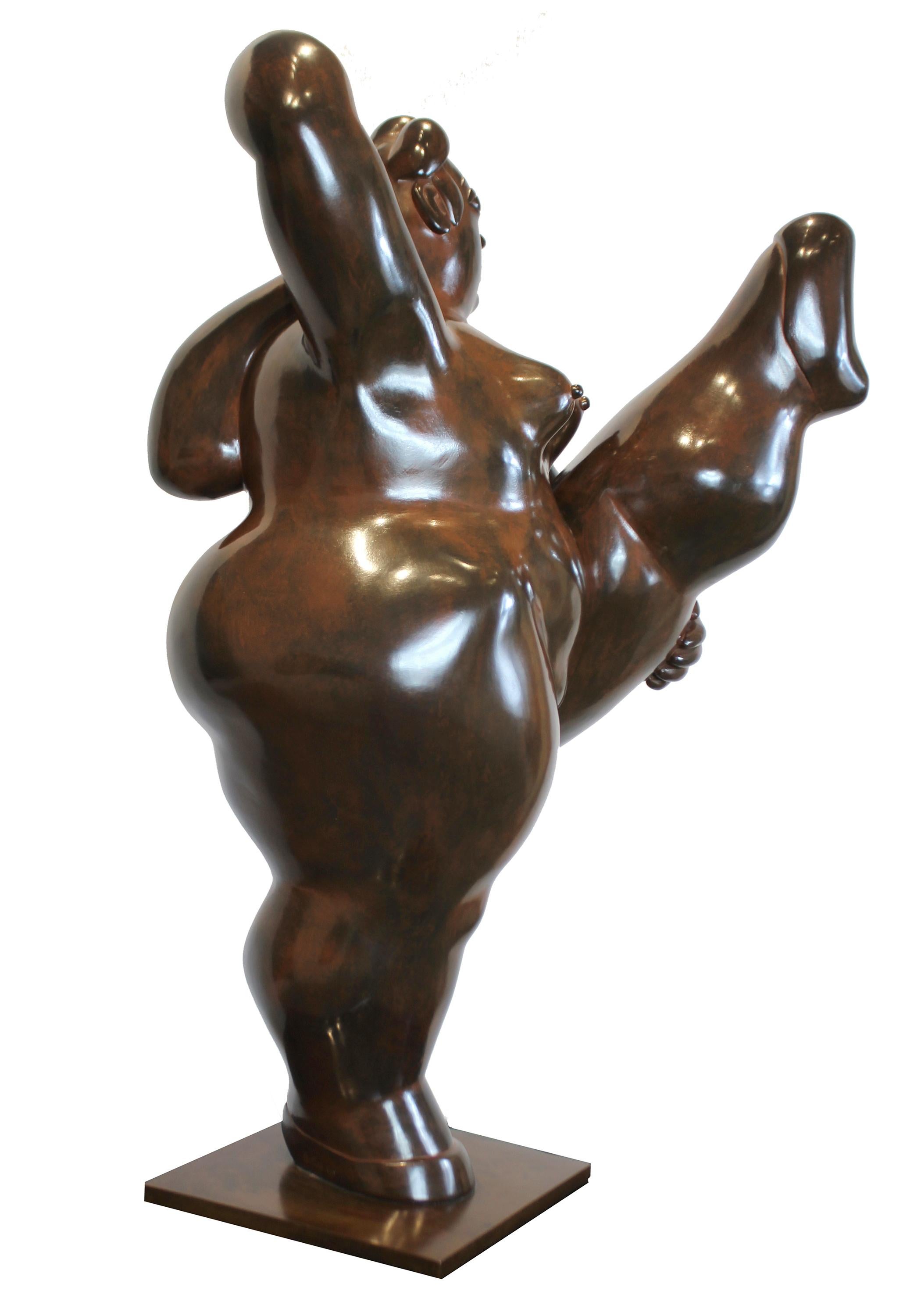 Ballerina - Sculpture by Fernando Botero