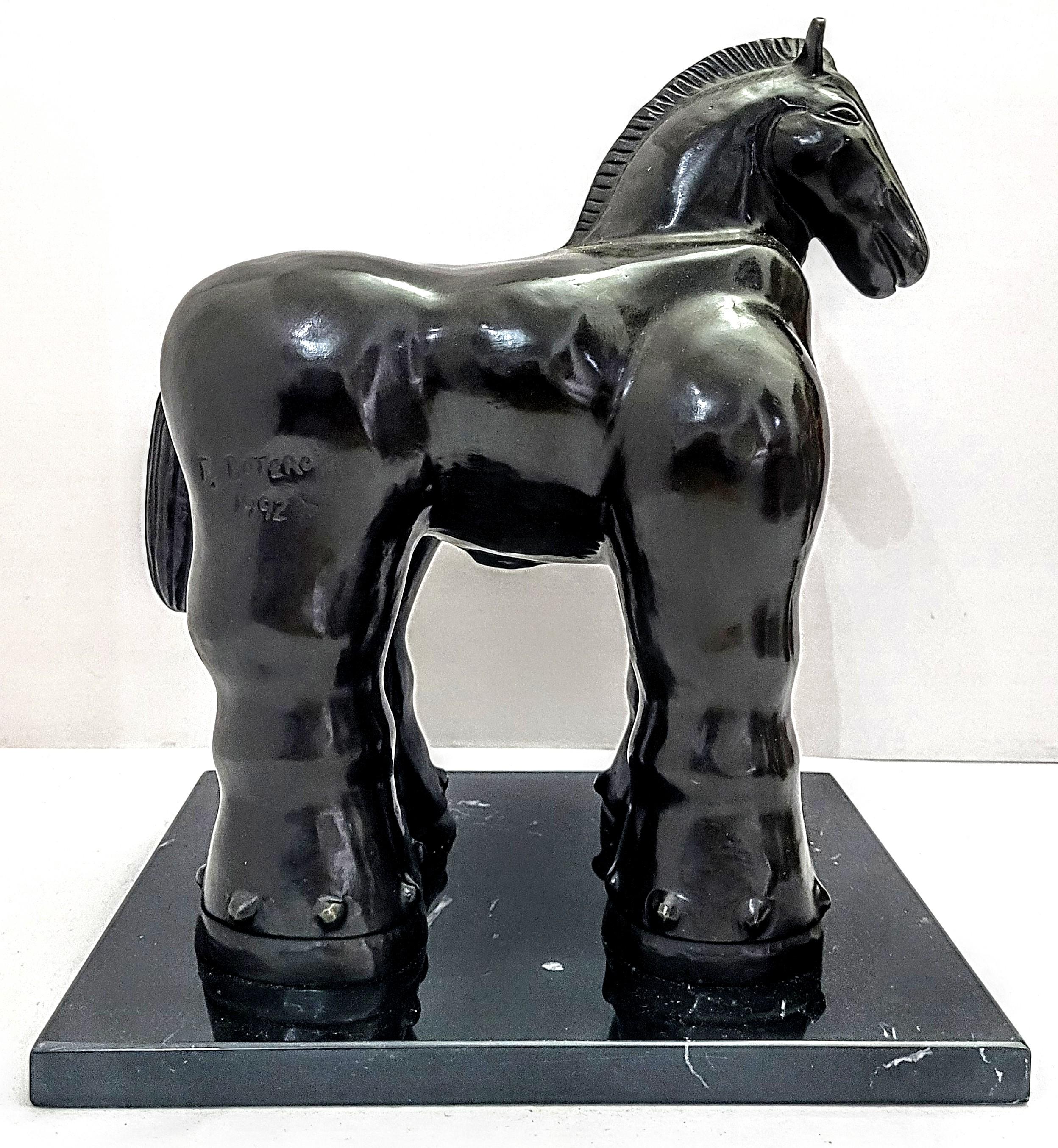 botero horse painting