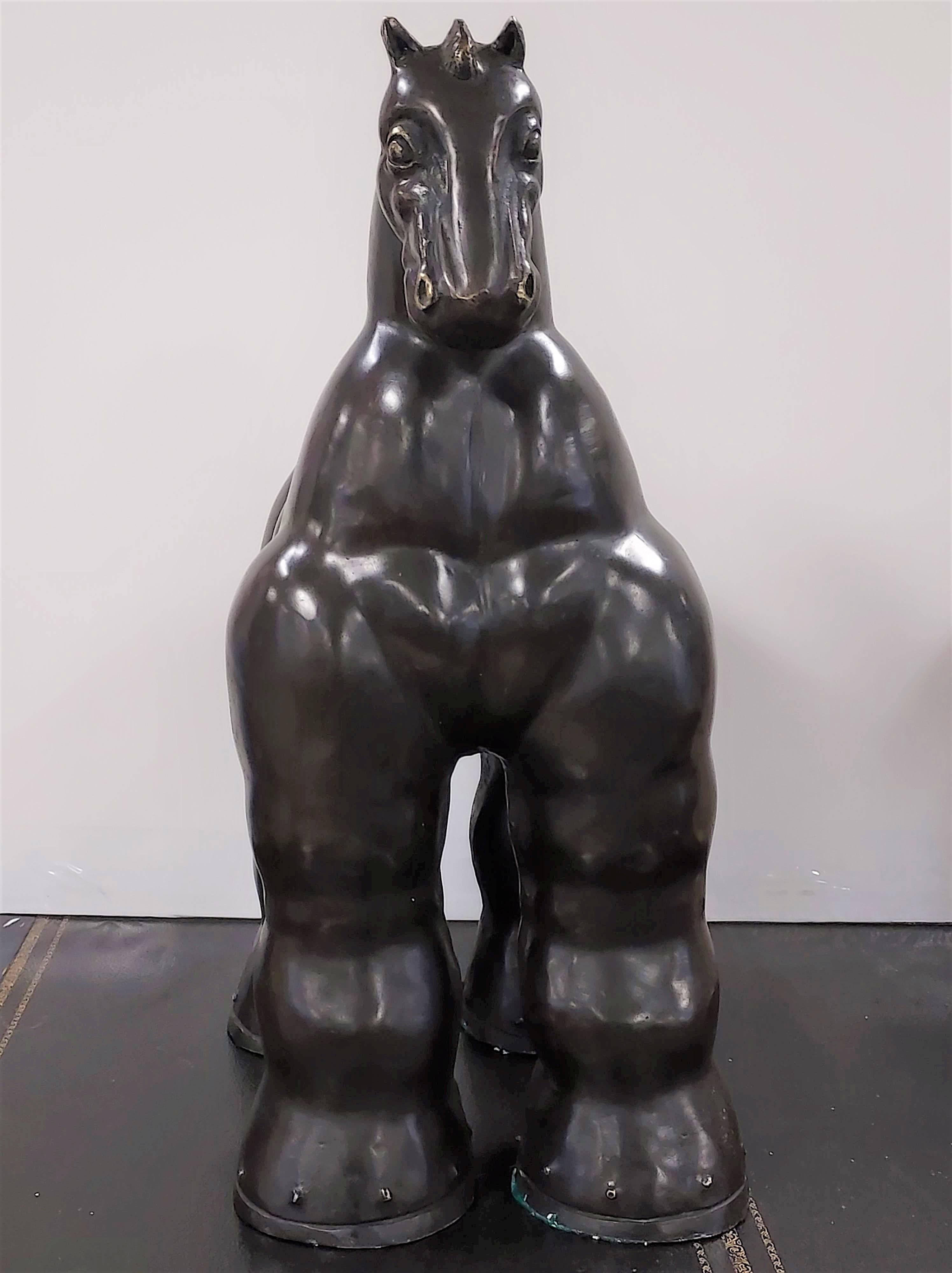 The Big Horse by Botero  - Sculpture by Fernando Botero