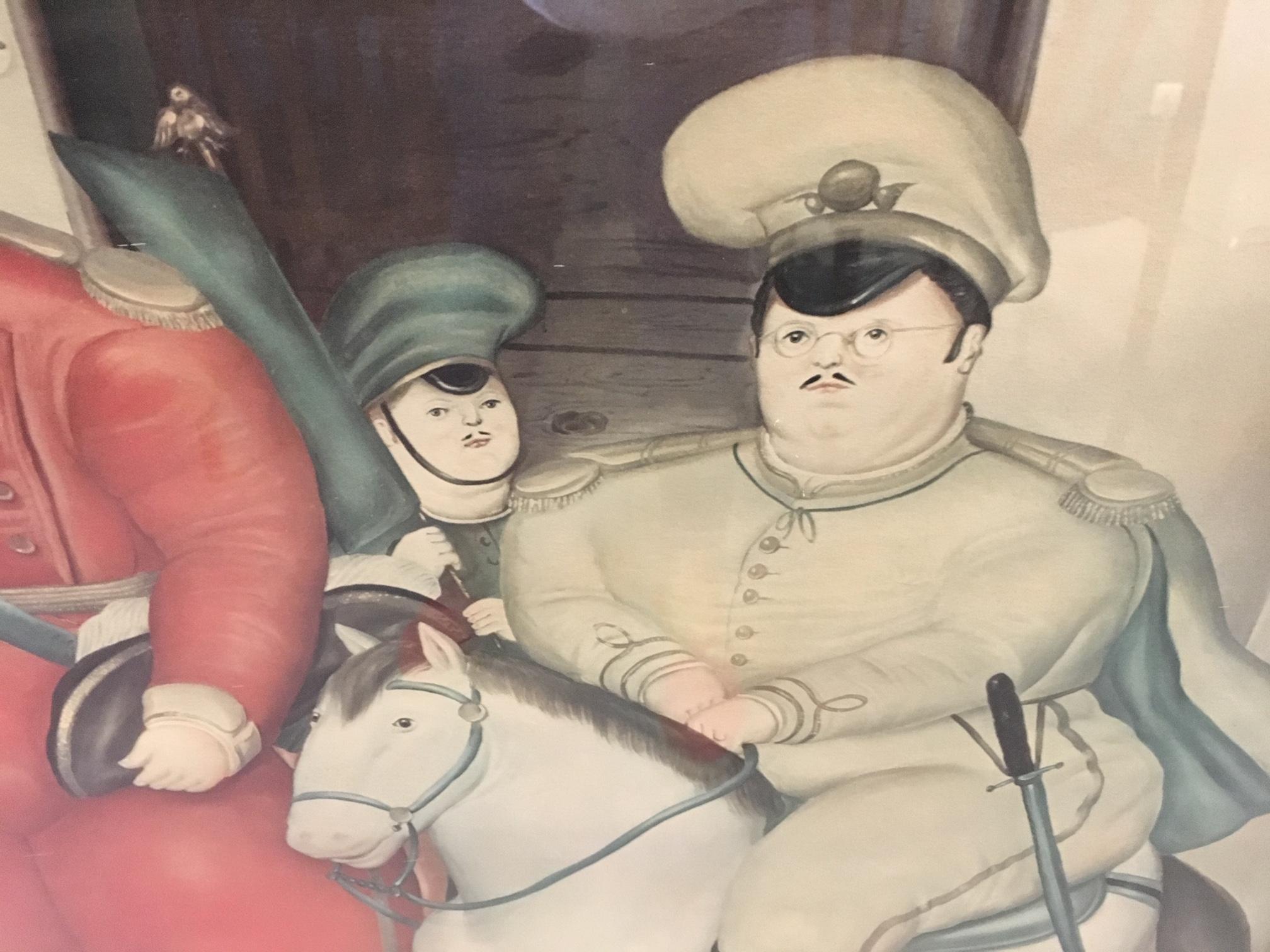 Fernando Botero Exhibition Poster For Sale 1