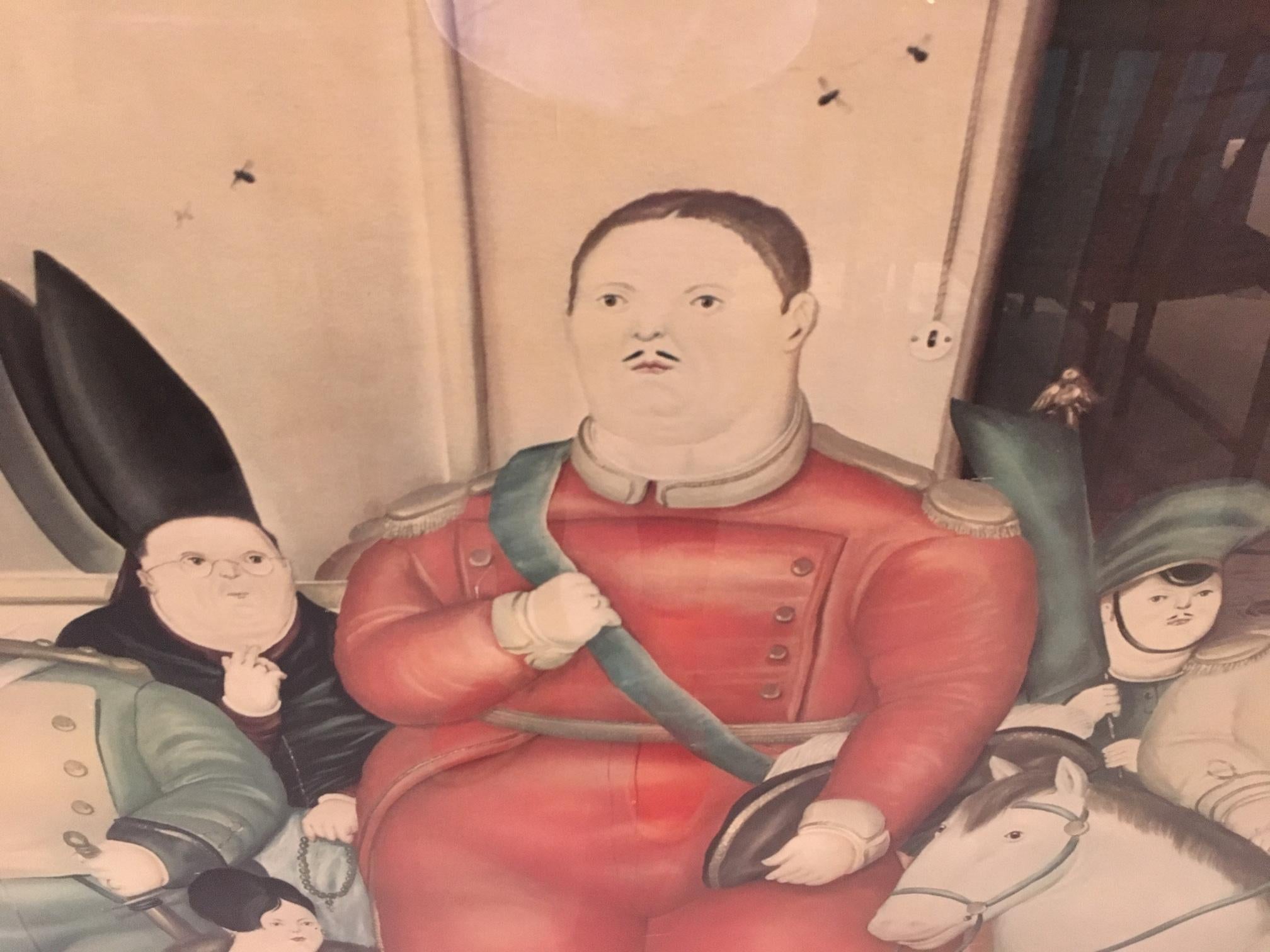 Fernando Botero Exhibition Poster For Sale 2