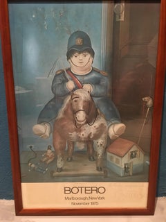 Fernando Botero Poster Police Boy on Horse