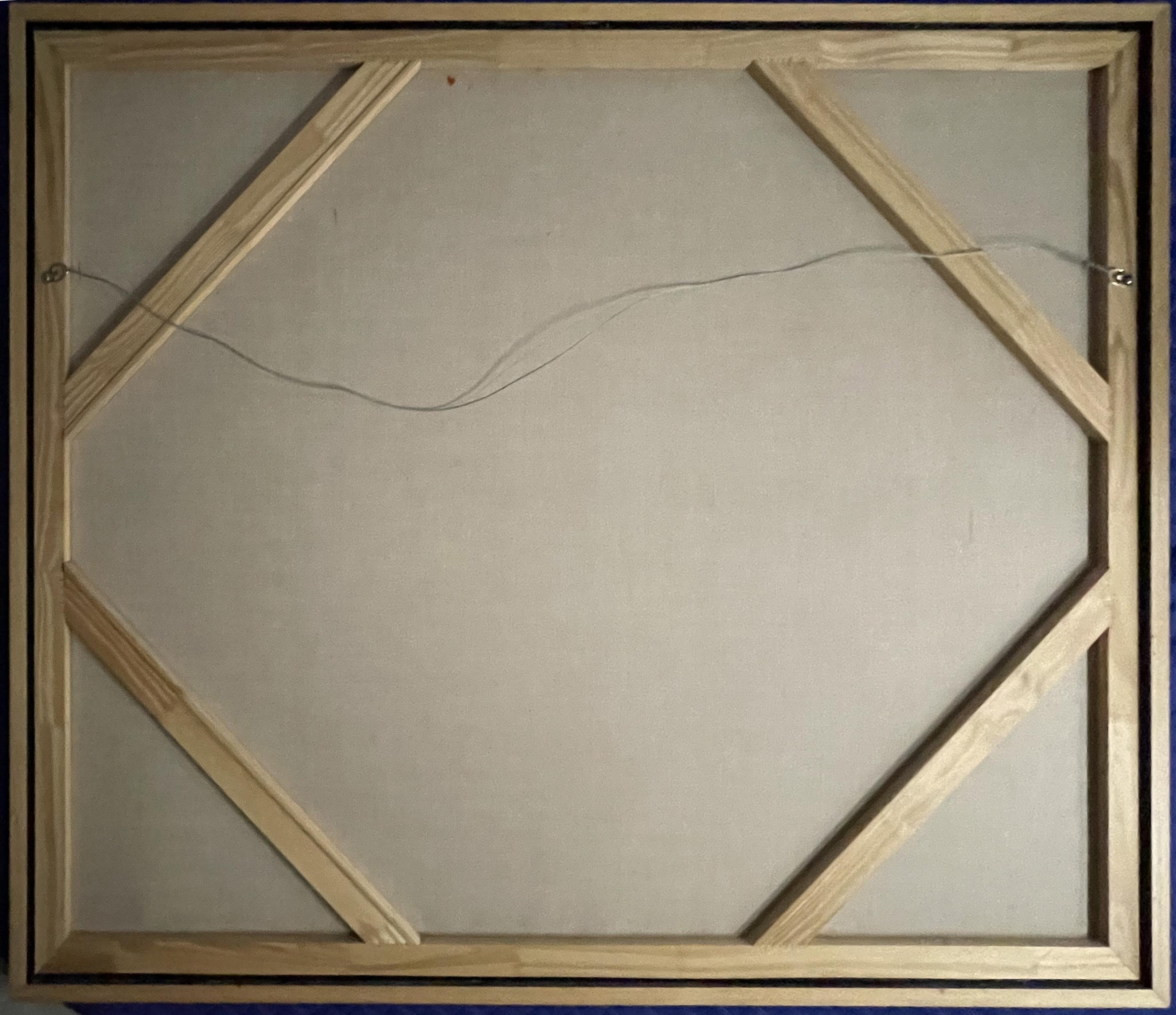 Untitled - Marron Still-Life Painting par Fernando Canovas