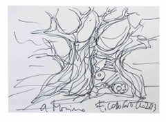 Abstract Composition - Drawing by Fernando Codognotto - 2023