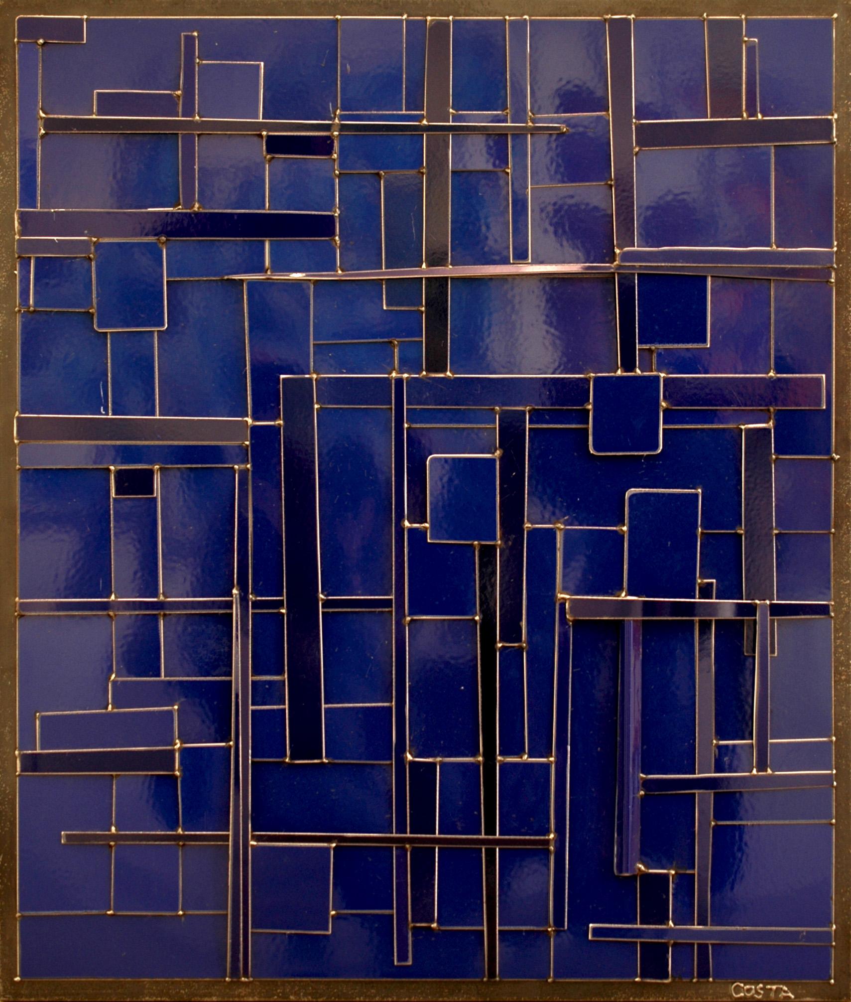 Fernando Costa Abstract Sculpture - Hommage A Yves Klein