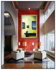 Fernando Oliviera FERJO Original Oil Painting On Canvas Large Signed Interior