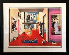 Homage to the masters - Limited Edition Lithograph by Ferjo