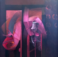"El Innombrable" Fernando de Szyszlo, Místico Rojo Composición Abstracta