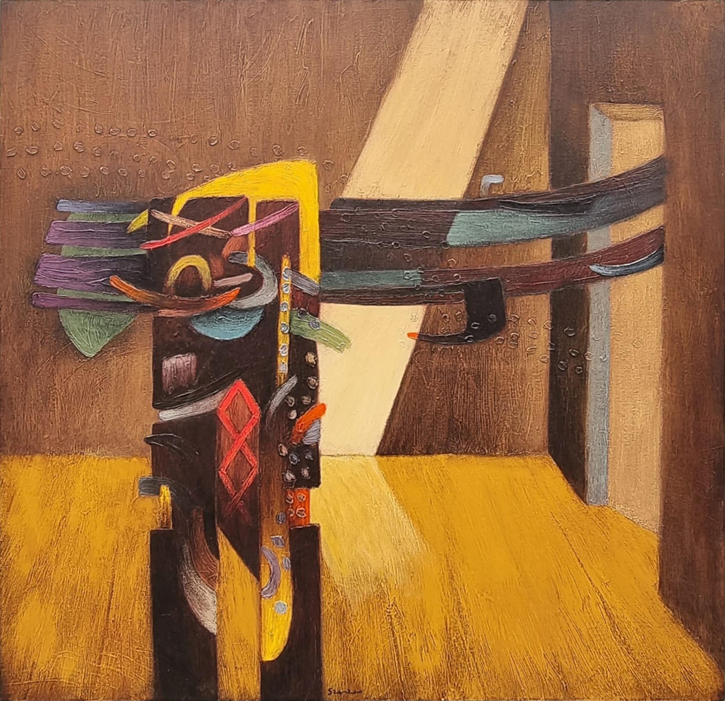 Abstract Painting di Fernando de Szyszlo - Habitacion