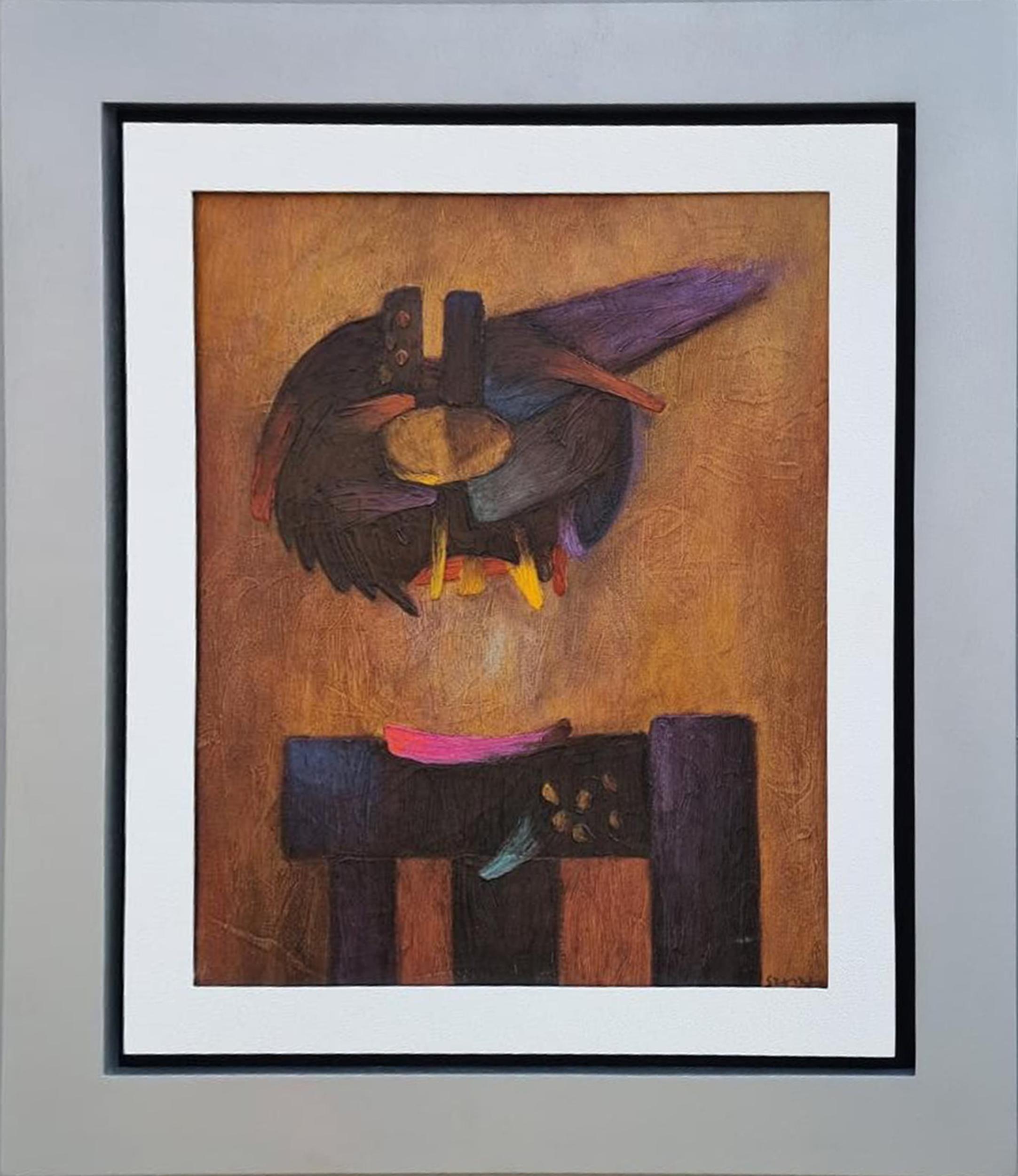 Abstract Painting di Fernando de Szyszlo - Senza titolo II