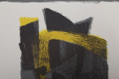 Litografía abstracta de Fernando de Szyszlo - 1970