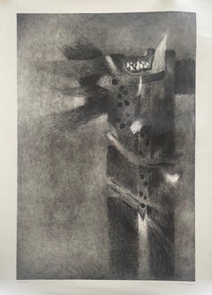 Trans menschliche, surrealistische Aquatinta-Radierung von Fernando de Szyszlo