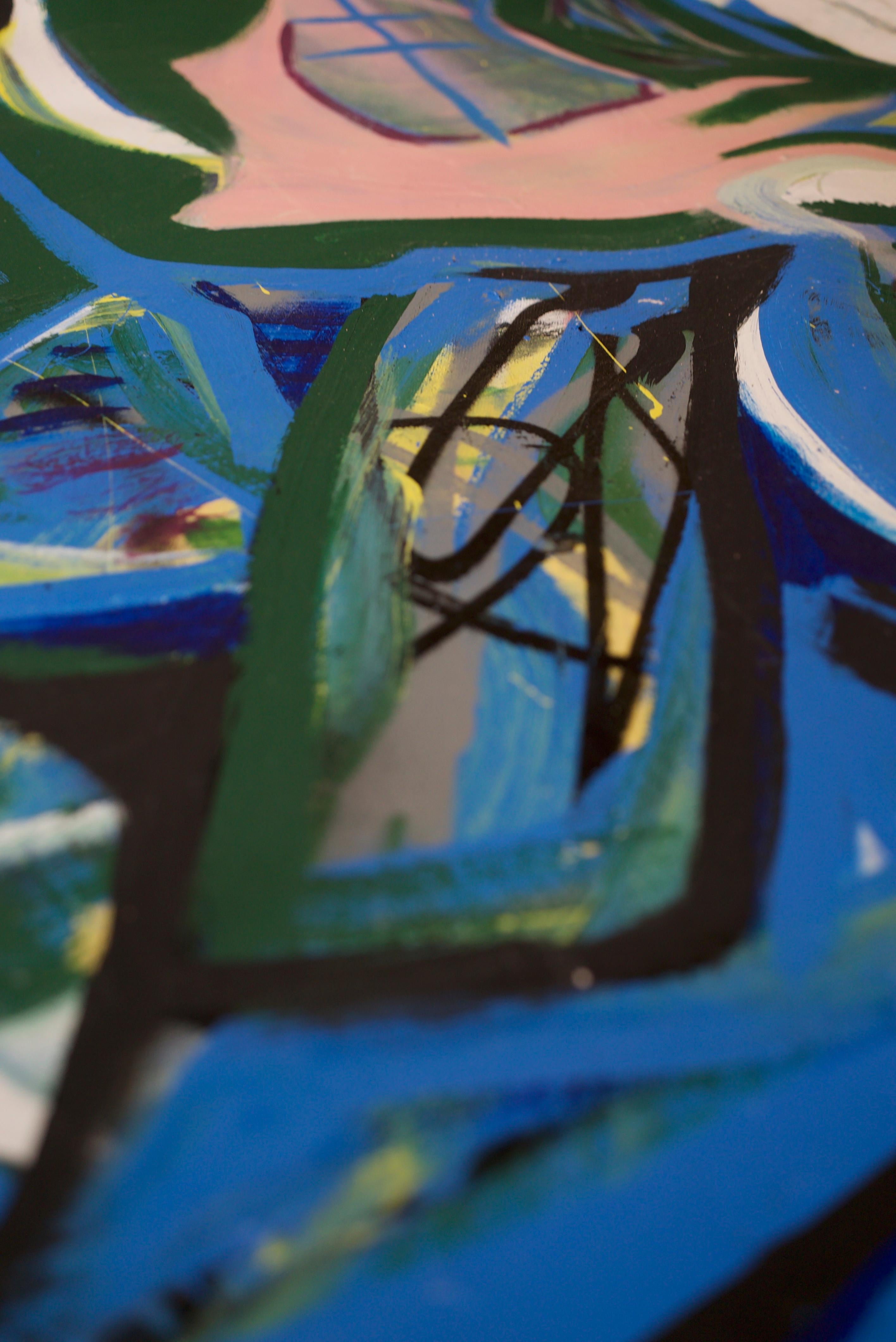 Arte contemporanea, Pittura astratta
Tecnica mista su tela
180x180cm
Firmato 
SPEDIZIONE GRATUITA ARROTOLATA

Informazioni sull'artista
Artista messicano multidisciplinare che vive a Città del Messico. An He utilizza la pittura e il suono come base