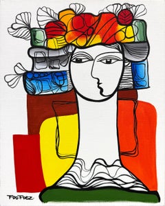 Figurative Gemälde auf Gewebe