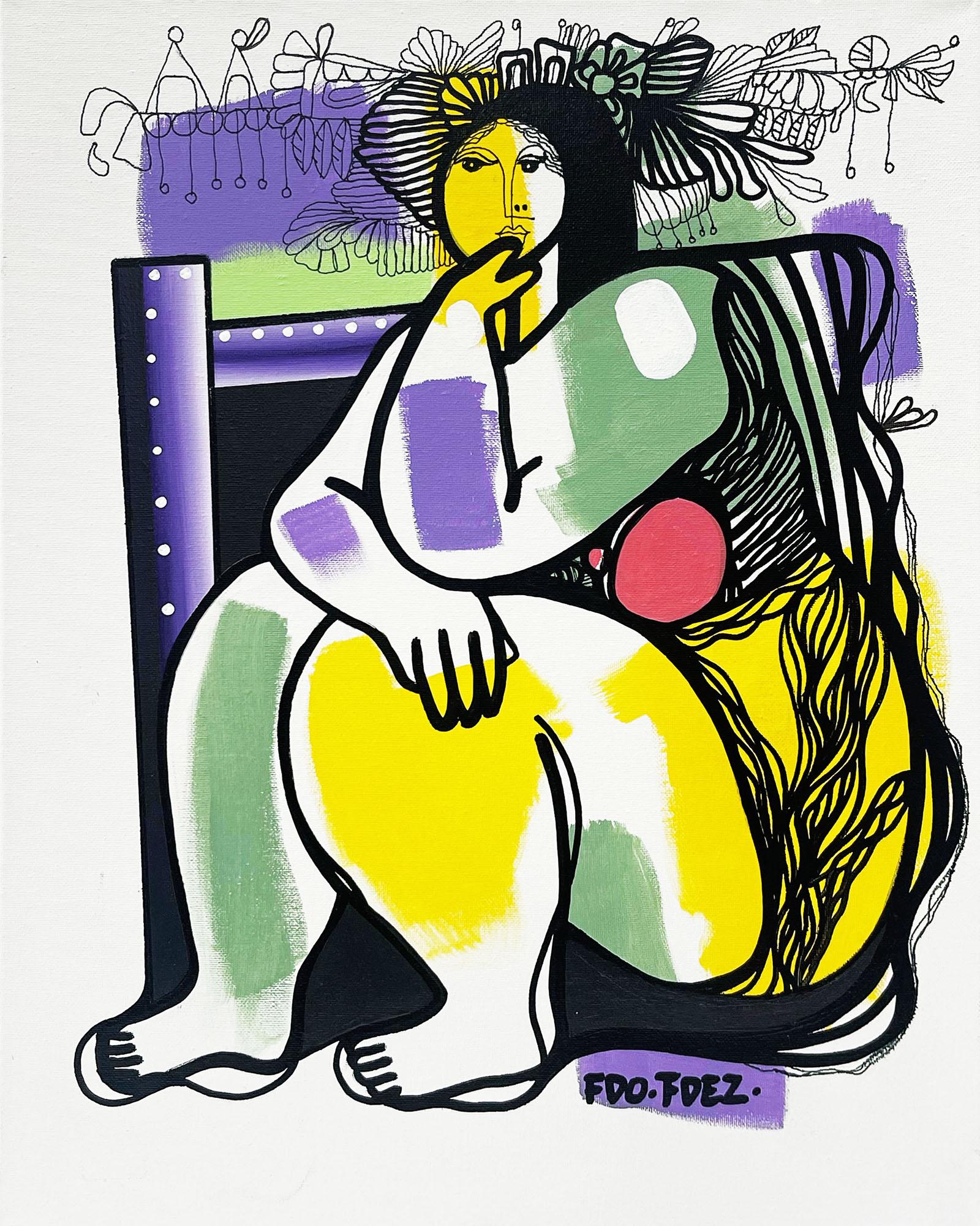 Portrait Painting di Fernando Fernandez - RECORDANDO