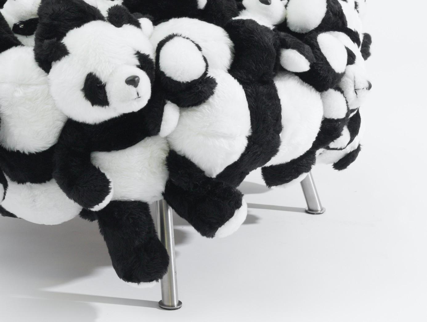 pouf panda