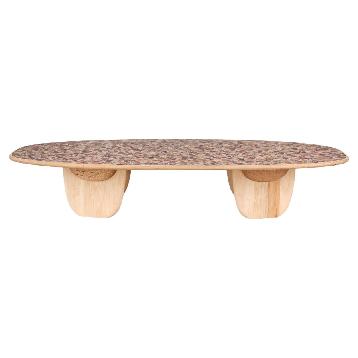 Fernando Laposse, Totomoxtle Snake Coffee Table For Sale