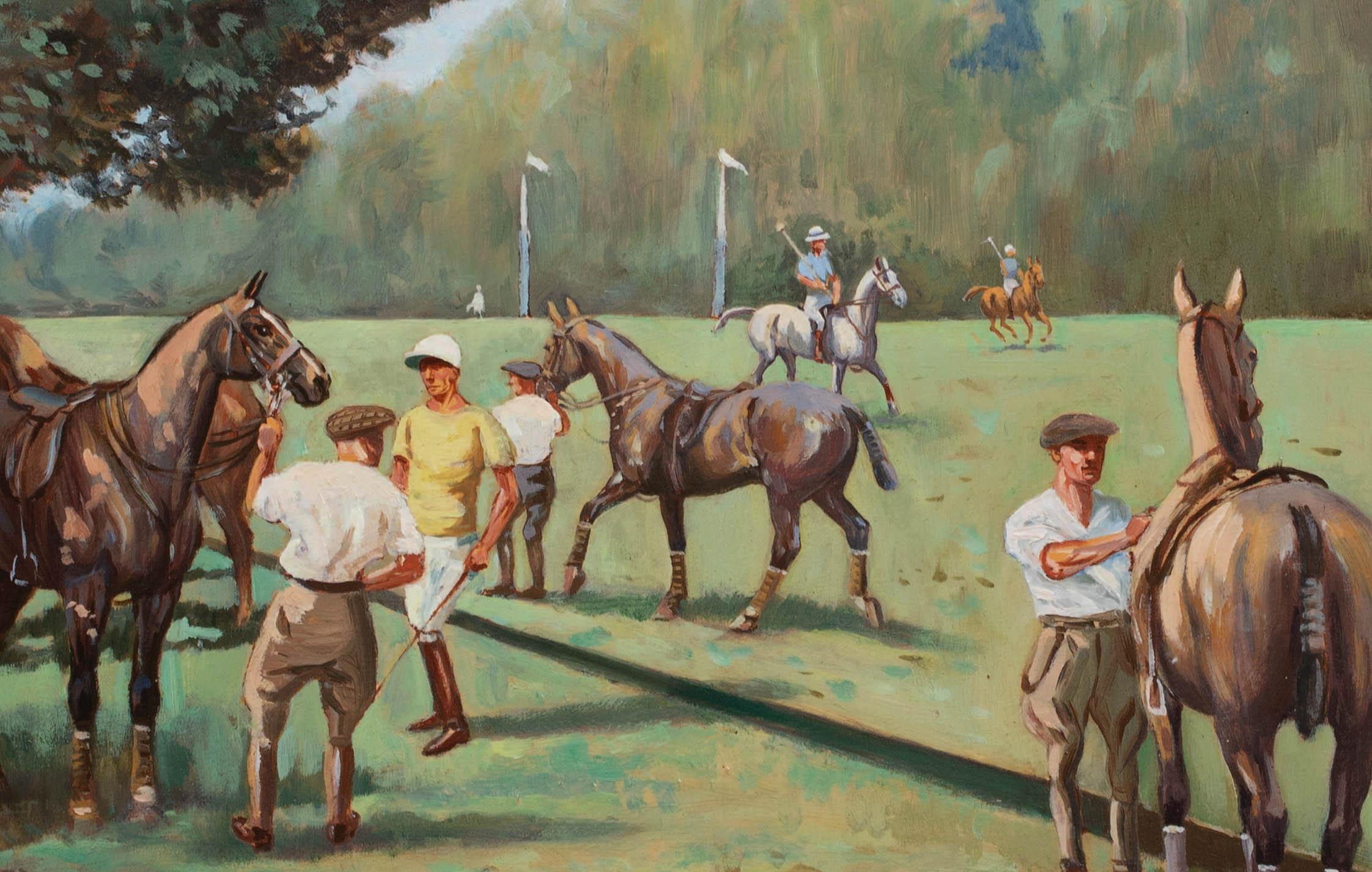 The Polo Match, date 1957 For Sale 1