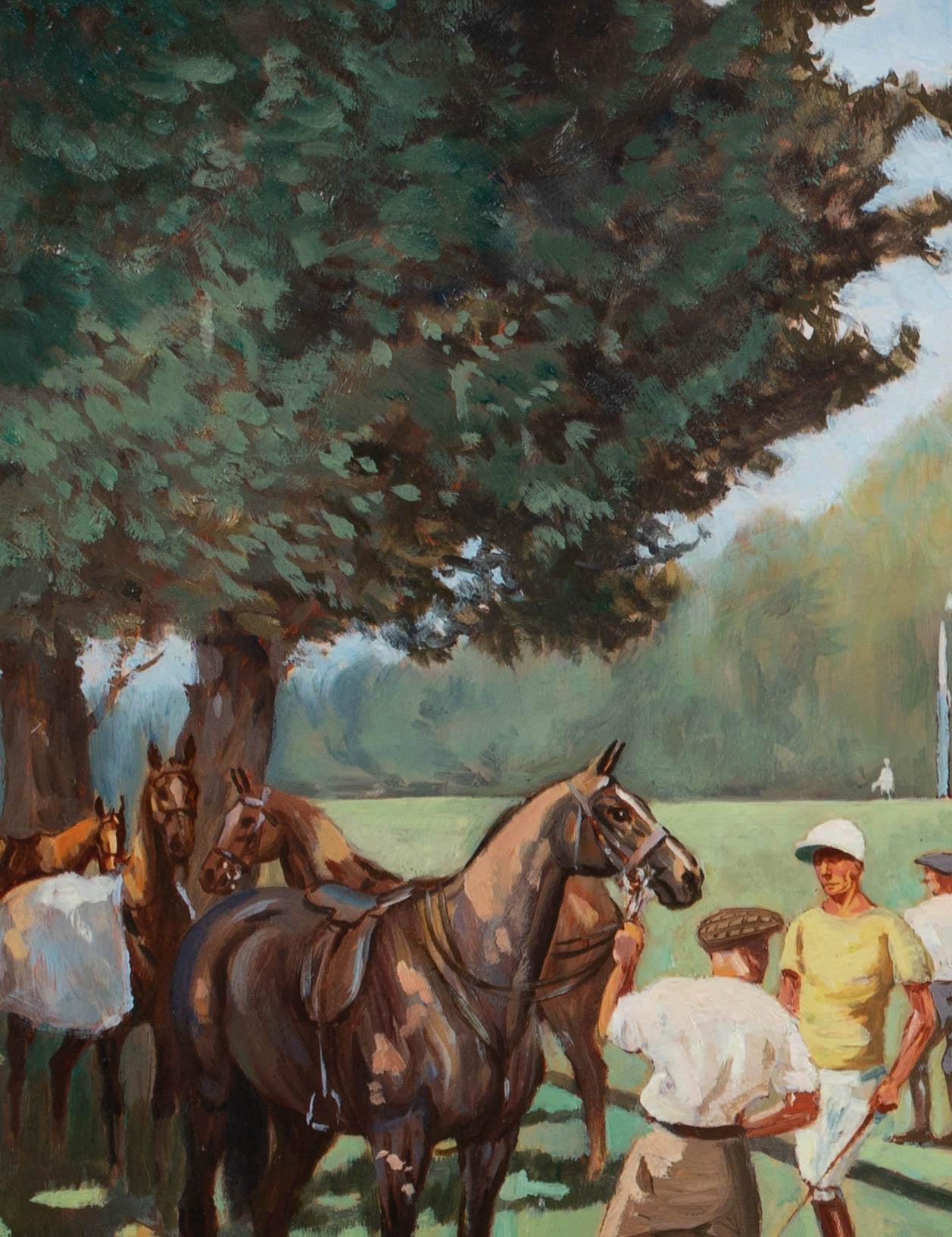 The Polo Match, date 1957 For Sale 2