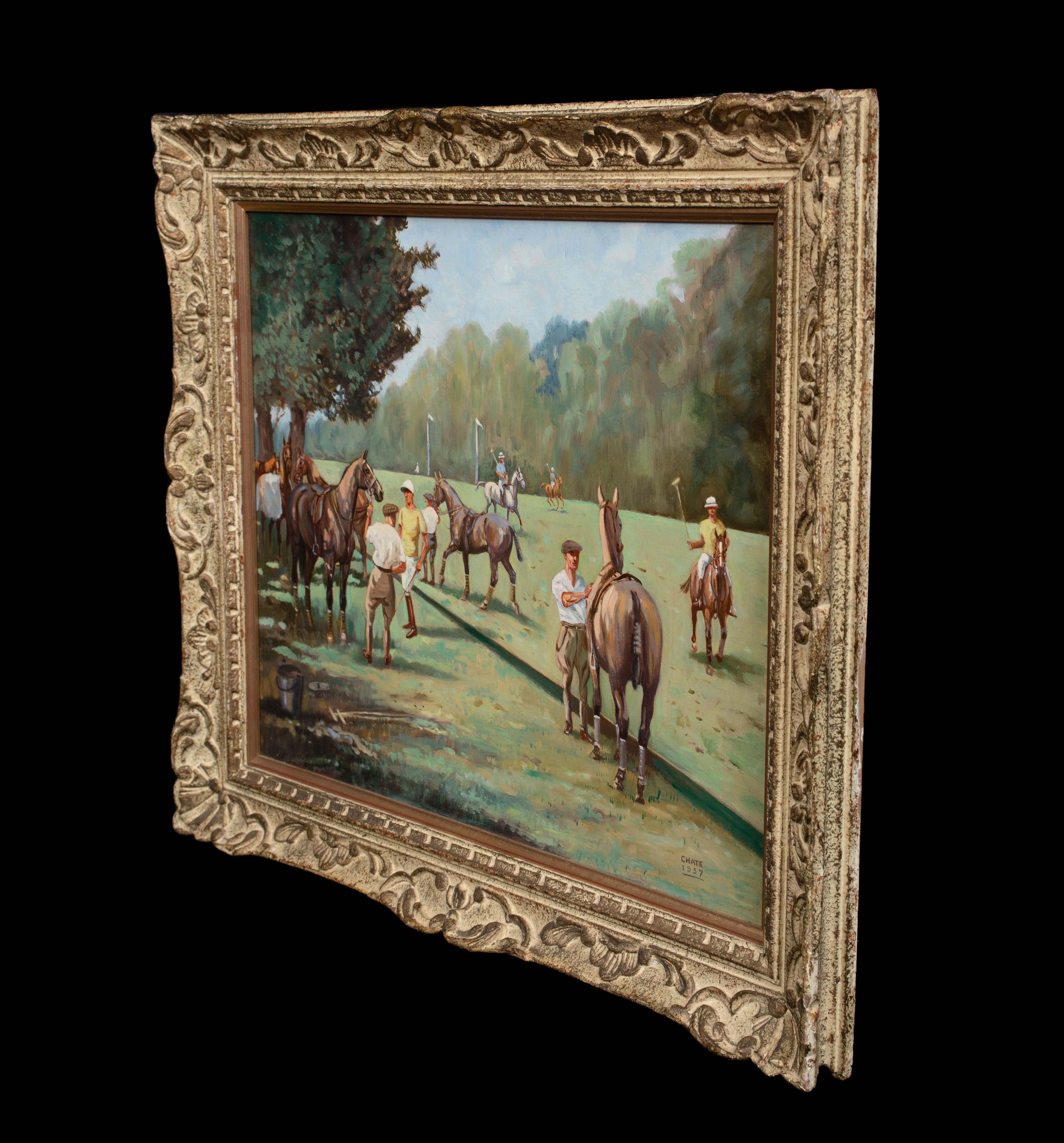 La partita di polo, data 1957 in vendita 5